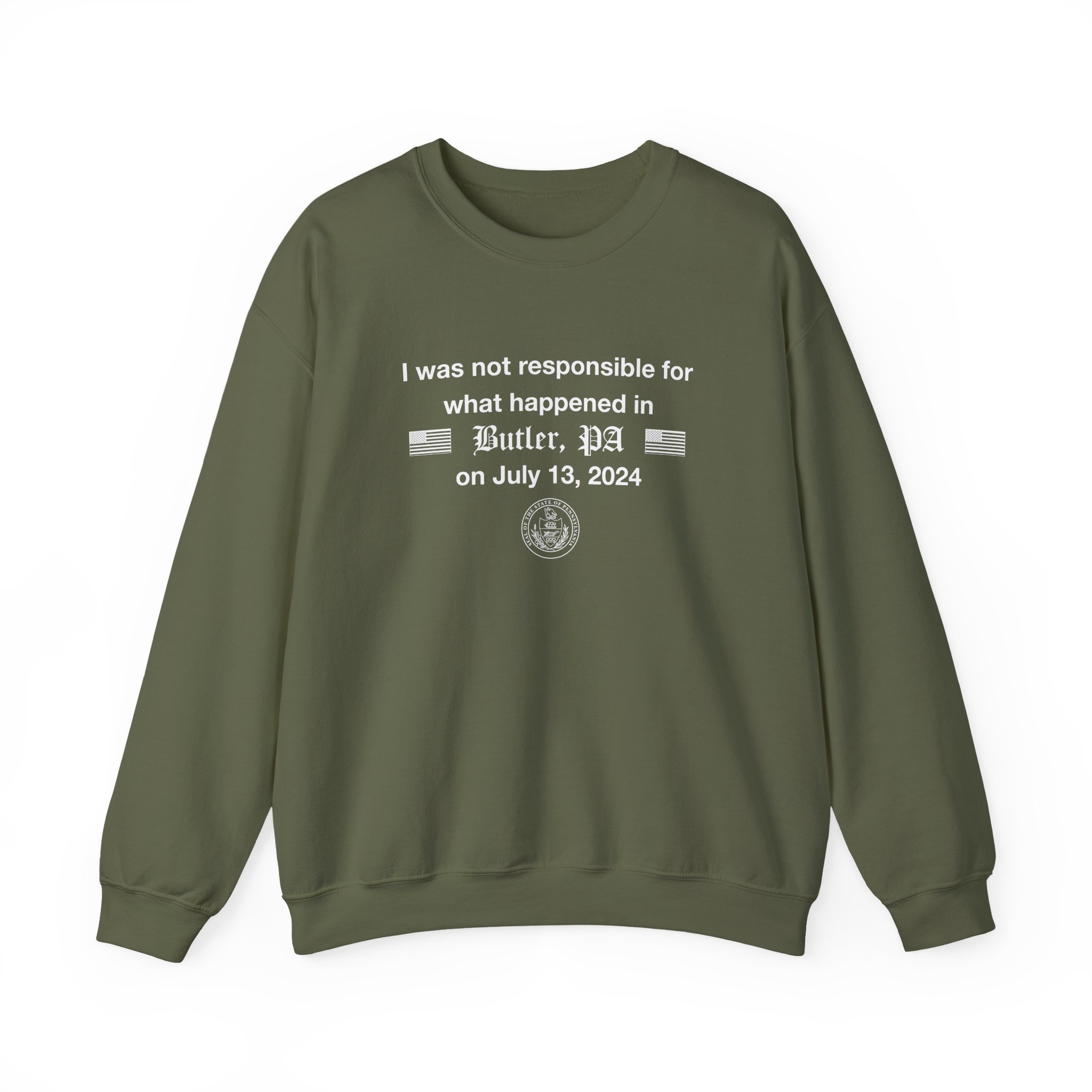 Jschlatt the Presidential Mishap Unisex Heavy Blend™ Crewneck Sweatshirt - Image 9