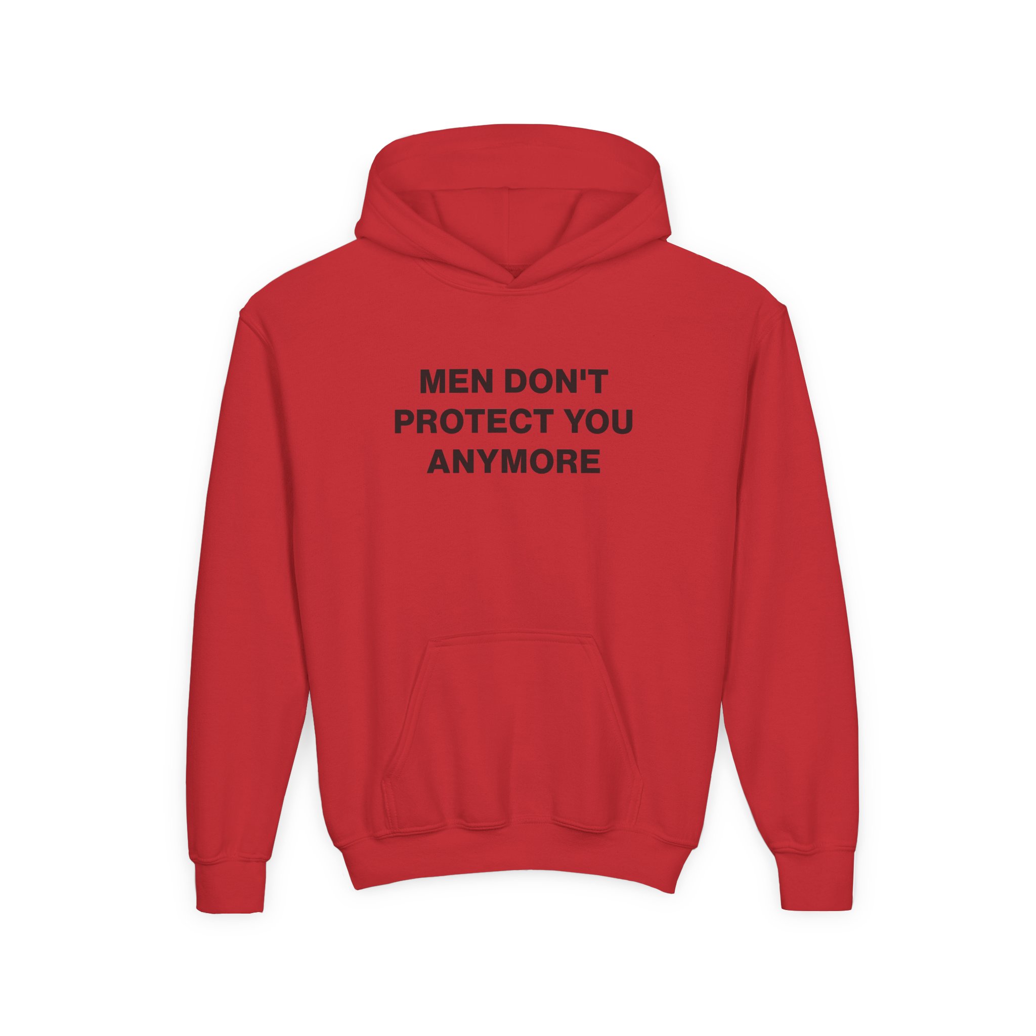 Jenny Holzer Men Don´t Protect You Anymore Youth Heavy Blend Hooded Sweatshirt - Image 11