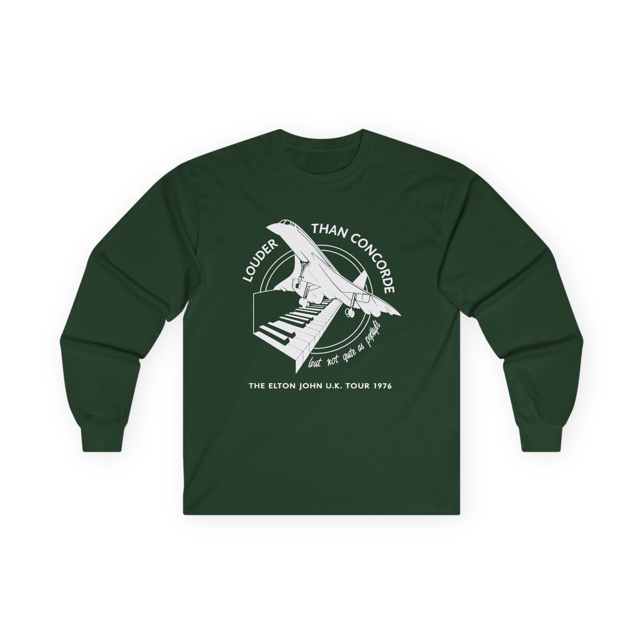 Ej Farewell Vintage Louder Than Concorde Unisex Ultra Cotton Long Sleeve Tee - Image 7