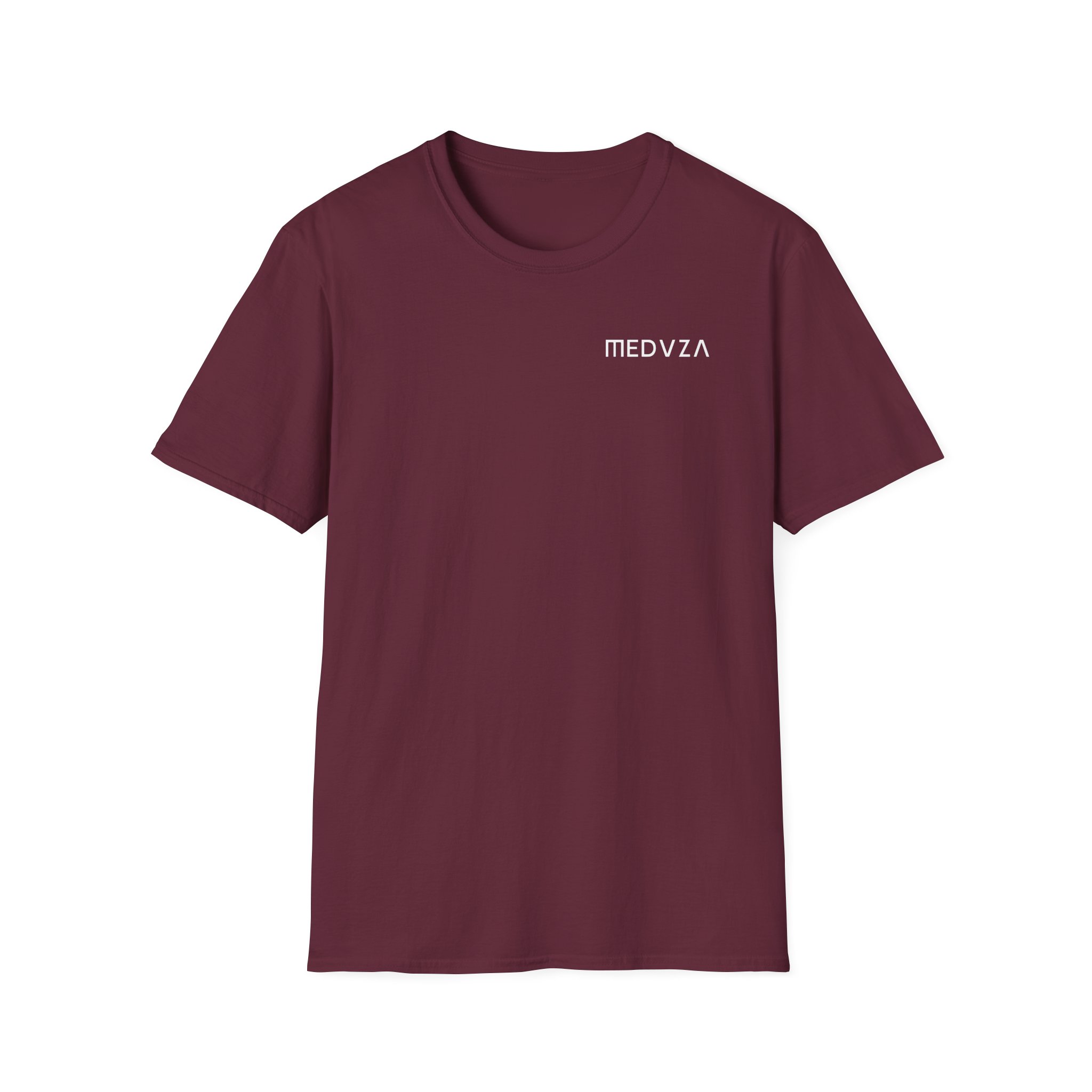 Meduza Greyscale Head Unisex Softstyle T-Shirt - Image 3