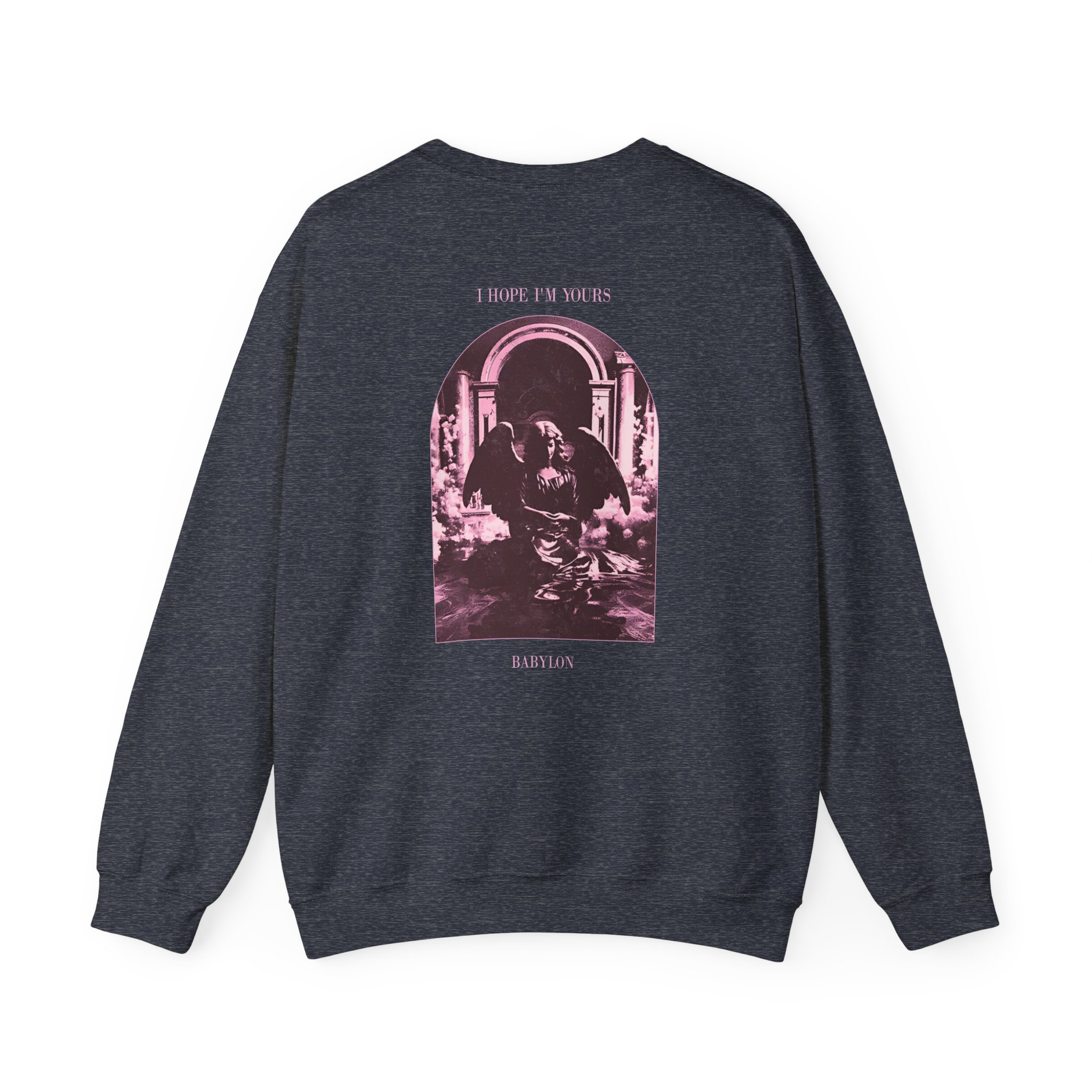 Babylon Mineral Wash Unisex Heavy Blend™ Crewneck Sweatshirt - Image 8