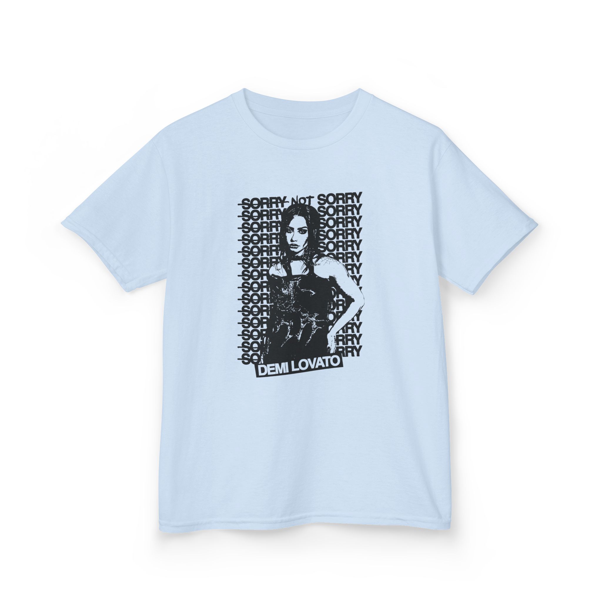 D L Sorry Not Sorry Kids Heavy Cotton™ Tee - Image 5
