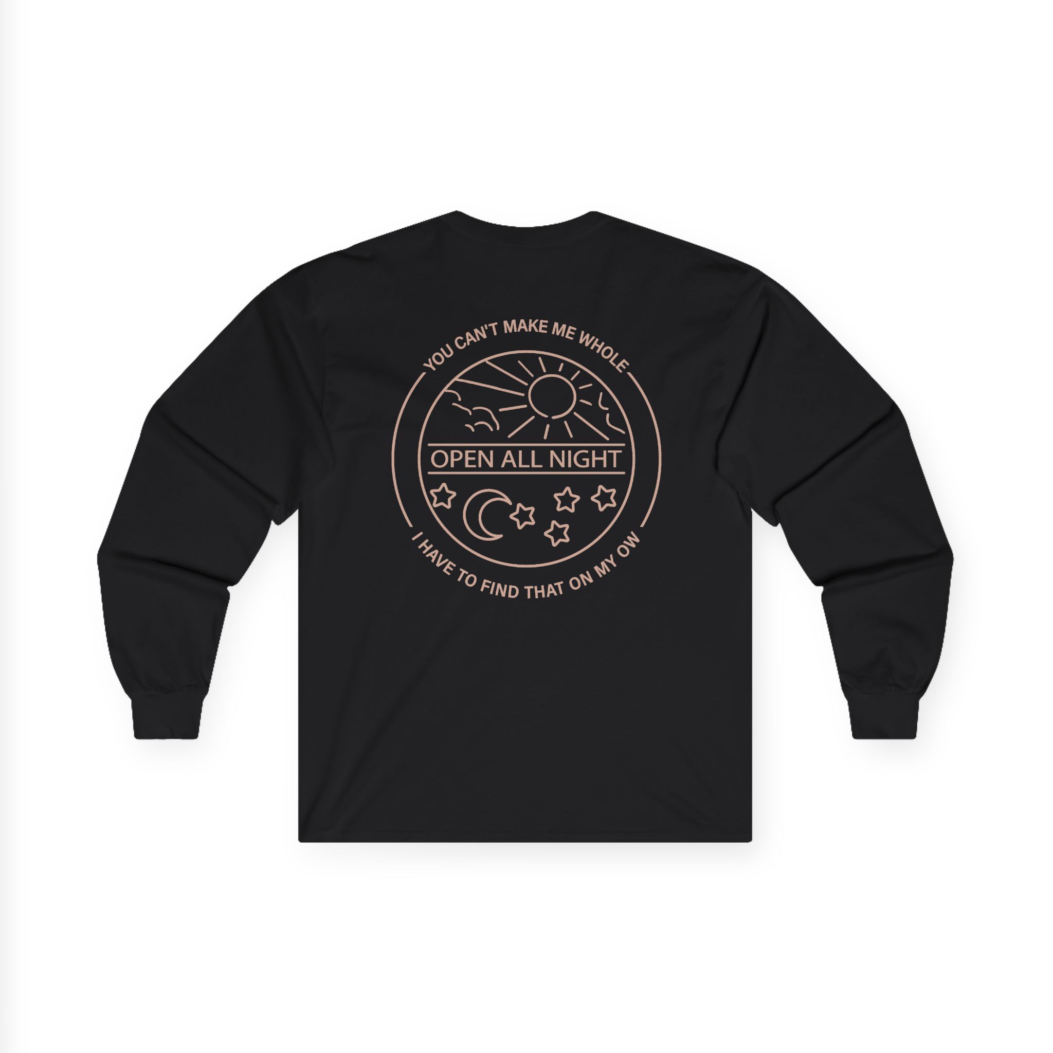 Brian Fallon Open All Night Unisex Ultra Cotton Long Sleeve Tee - Image 4