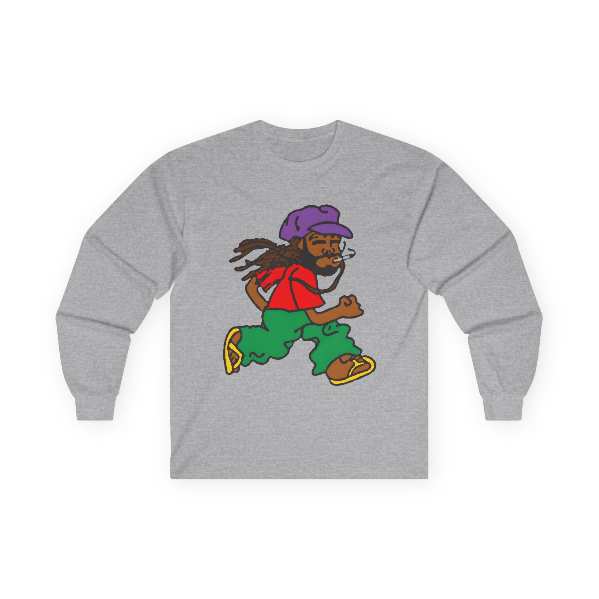Aminé Running Man Unisex Ultra Cotton Long Sleeve Tee - Image 5