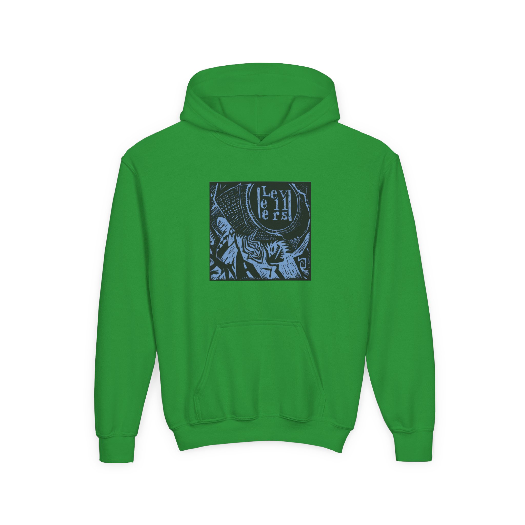 Levellers Levelling The Land Youth Heavy Blend Hooded Sweatshirt - Image 5
