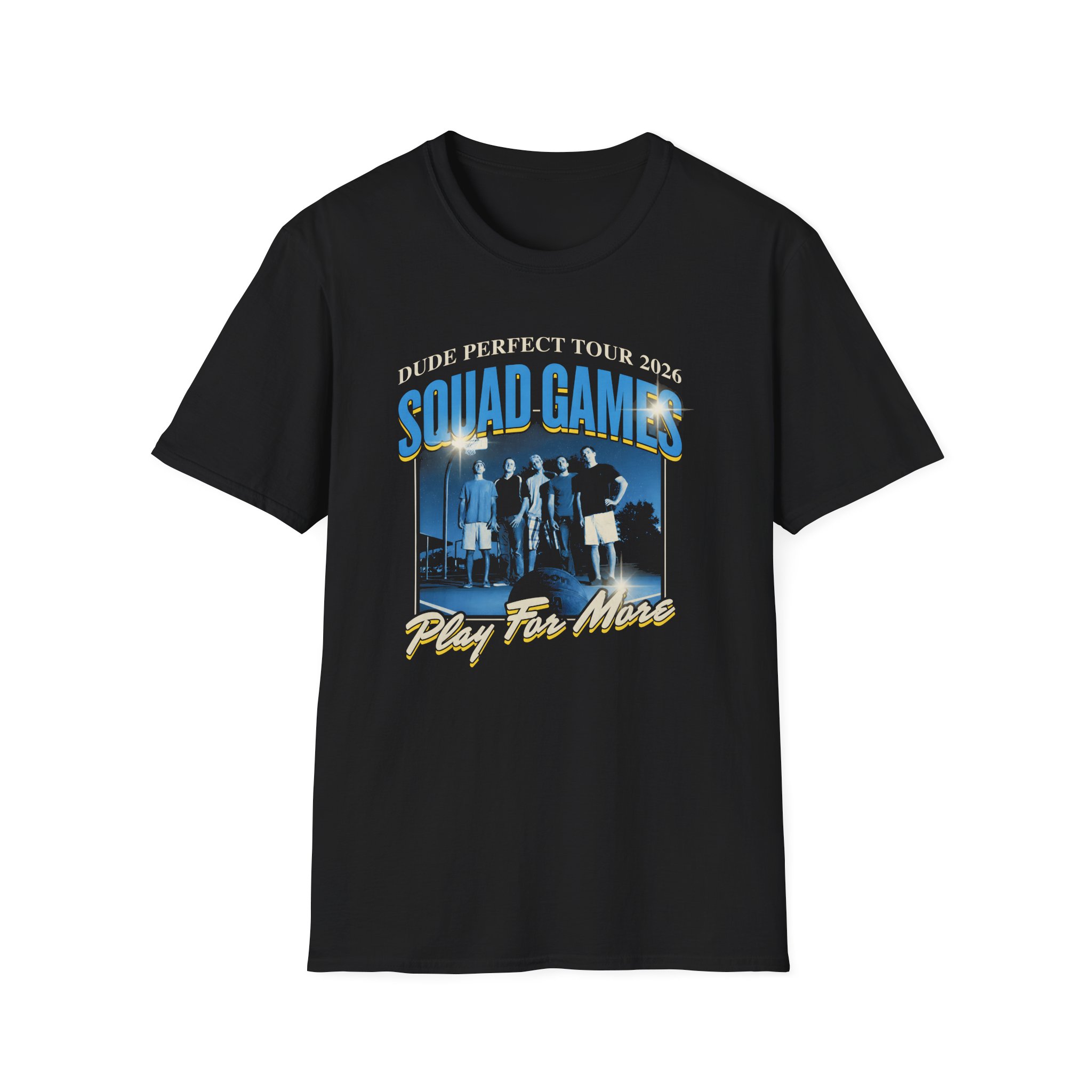 Dude Perfect Vintage Champs Unisex Softstyle T-Shirt