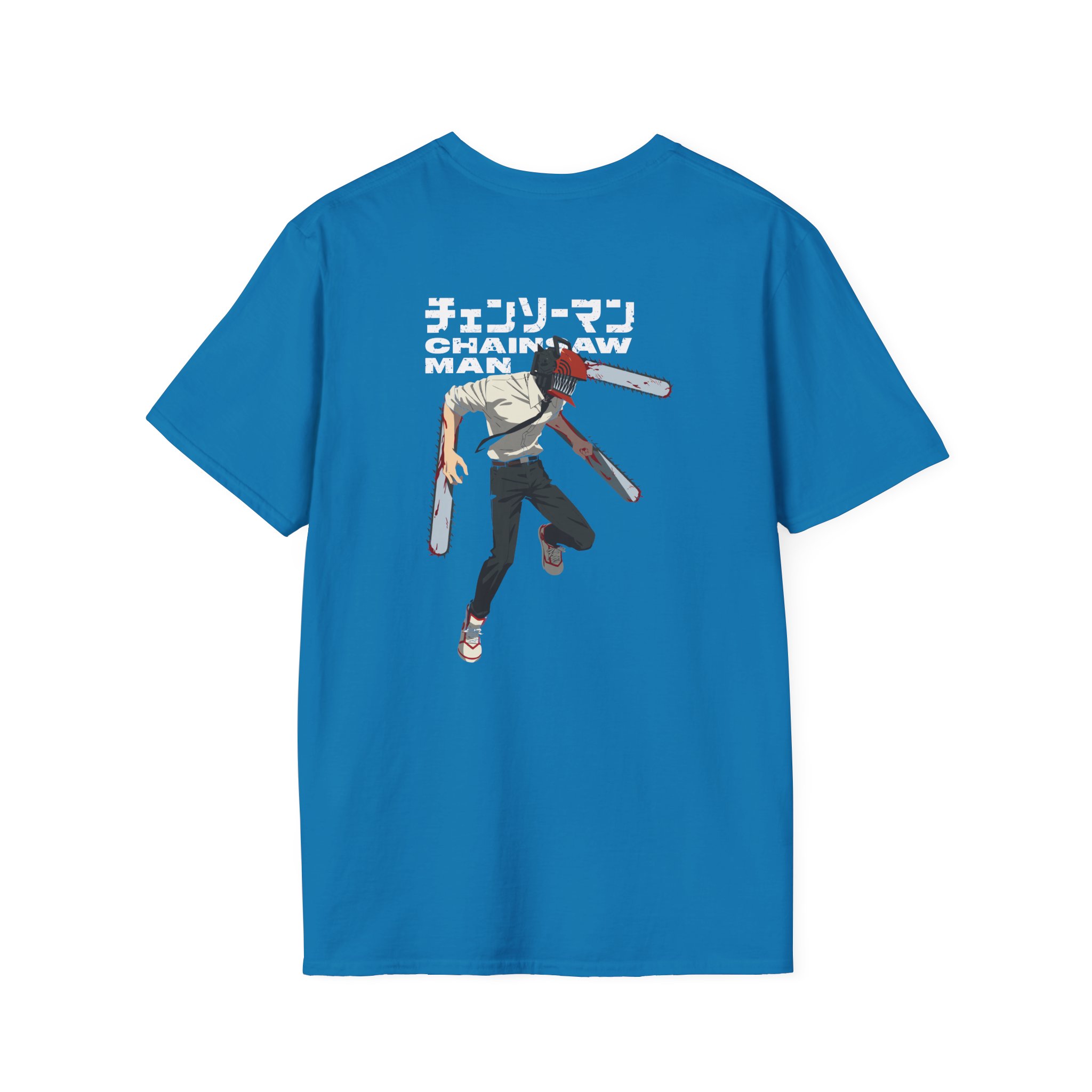 Chainsaw Man X Dim Mak Public Safety Unisex Softstyle T-Shirt - Image 12