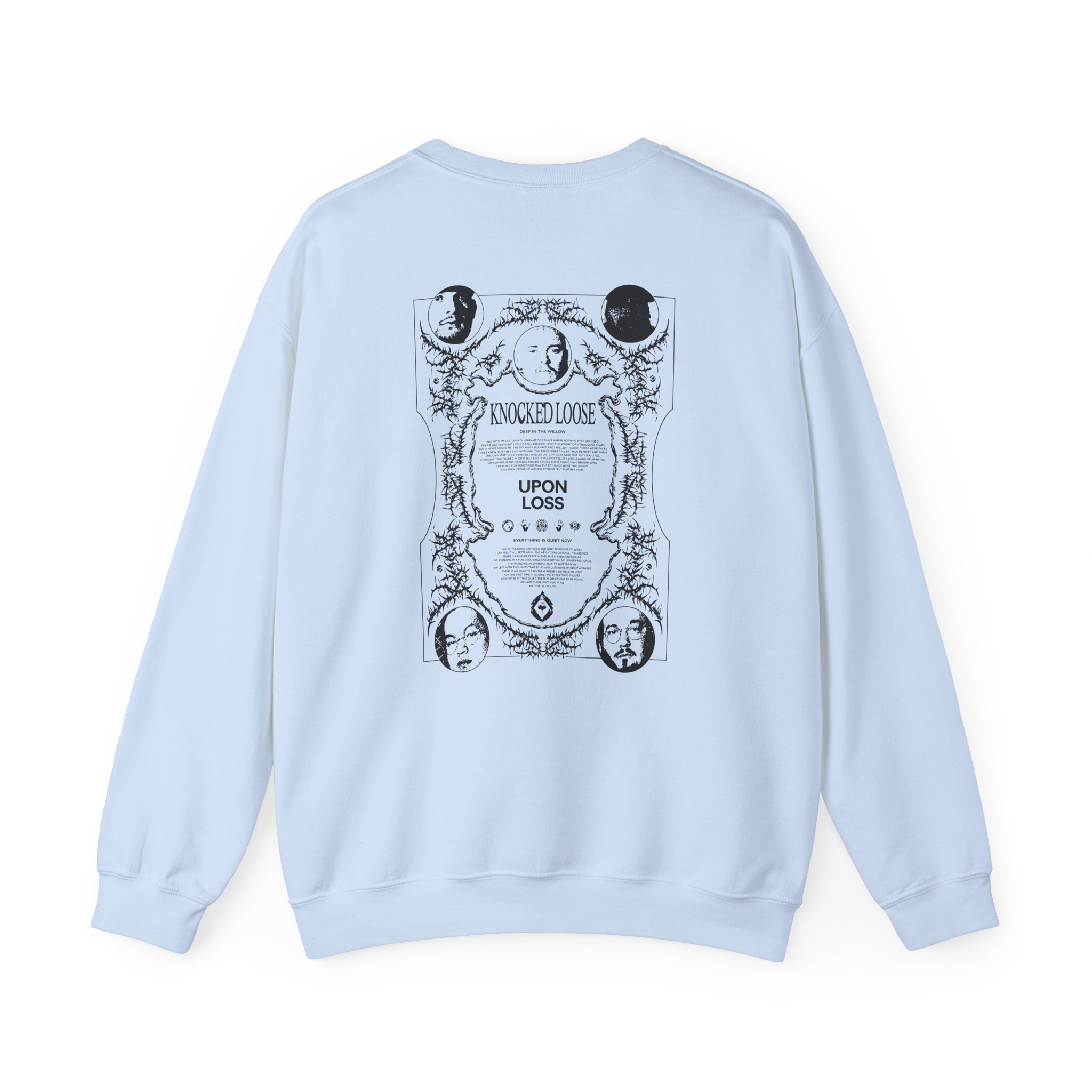 Knocked Loose Upon Loss Wolves Unisex Heavy Blend™ Crewneck Sweatshirt - Image 8