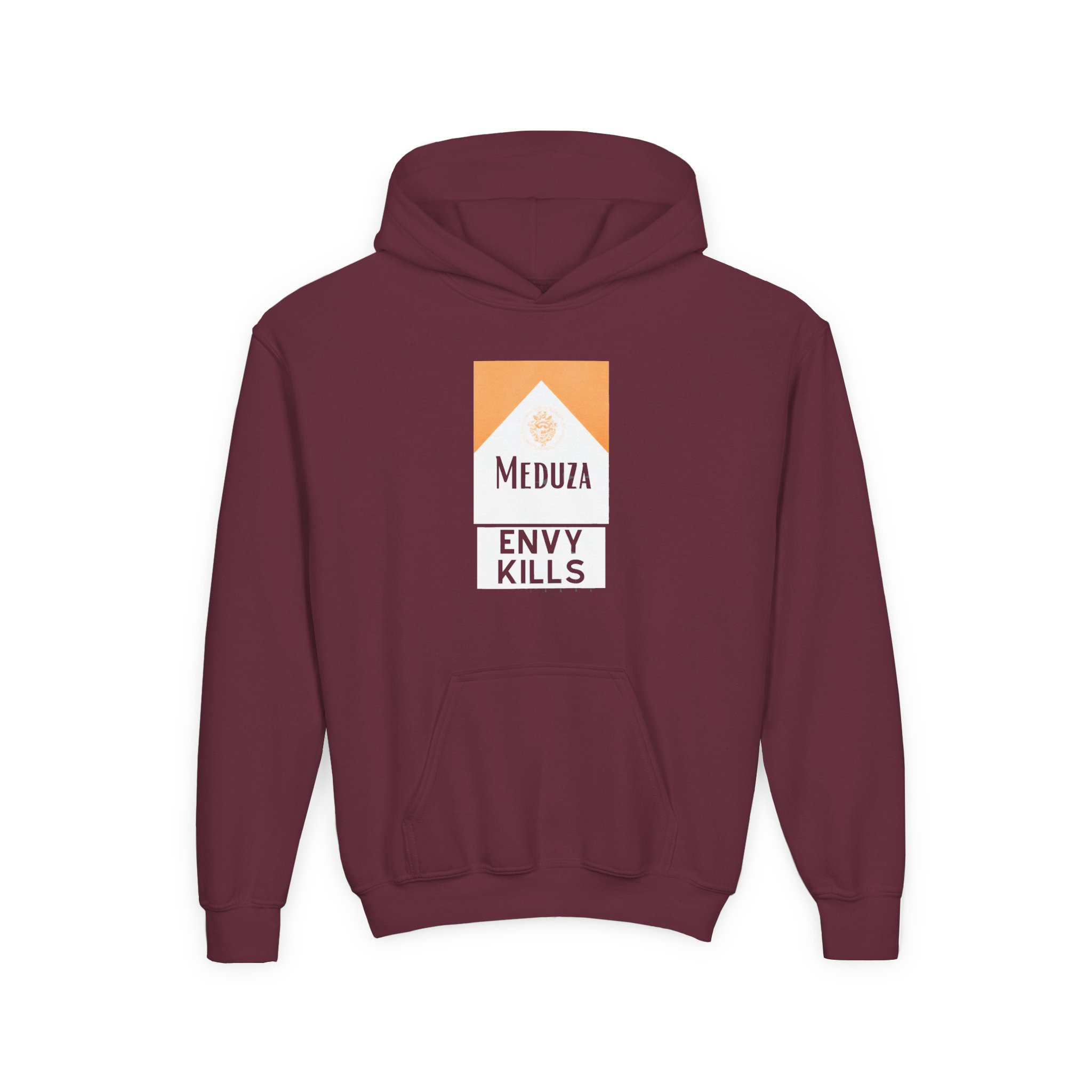 Meduza Envy Boxy Tie-dyed Youth Heavy Blend Hooded Sweatshirt - Image 3