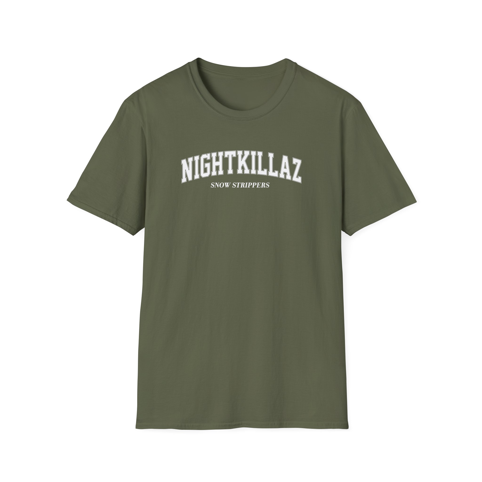 Snow Strippers Nightkillaz Unisex Softstyle T-Shirt - Image 5