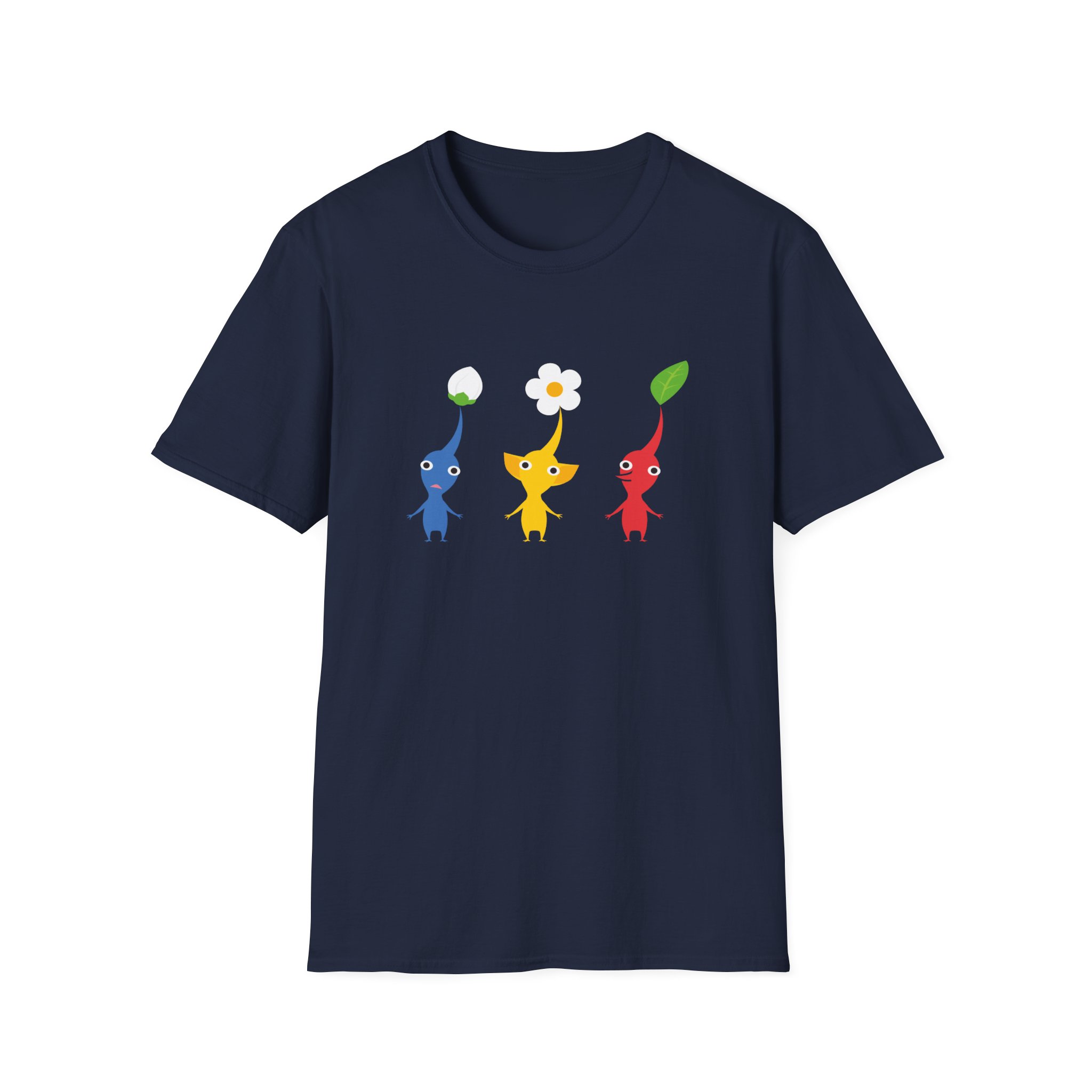 NTD Pikmin Encounter Unisex Softstyle T-Shirt - Image 21