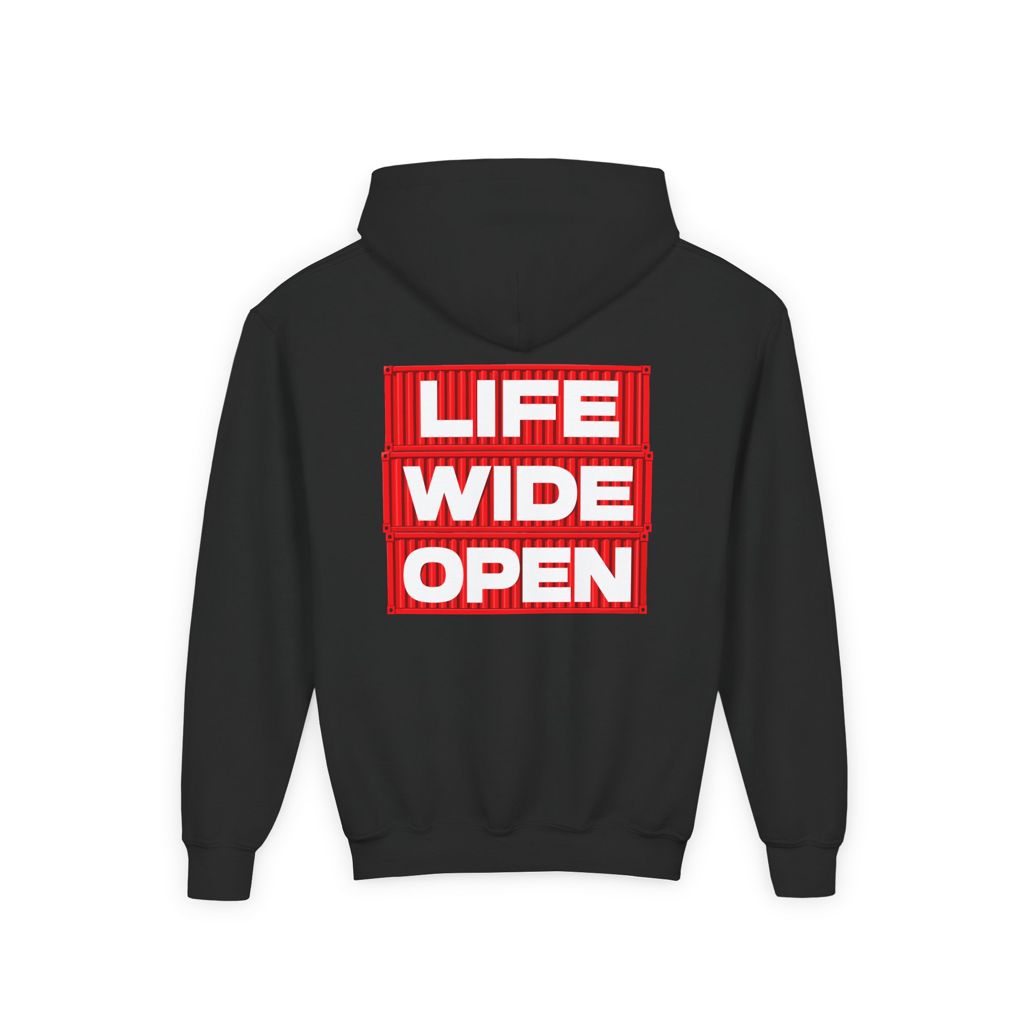 Cboystv LWO Container Youth Heavy Blend Hooded Sweatshirt - Image 2