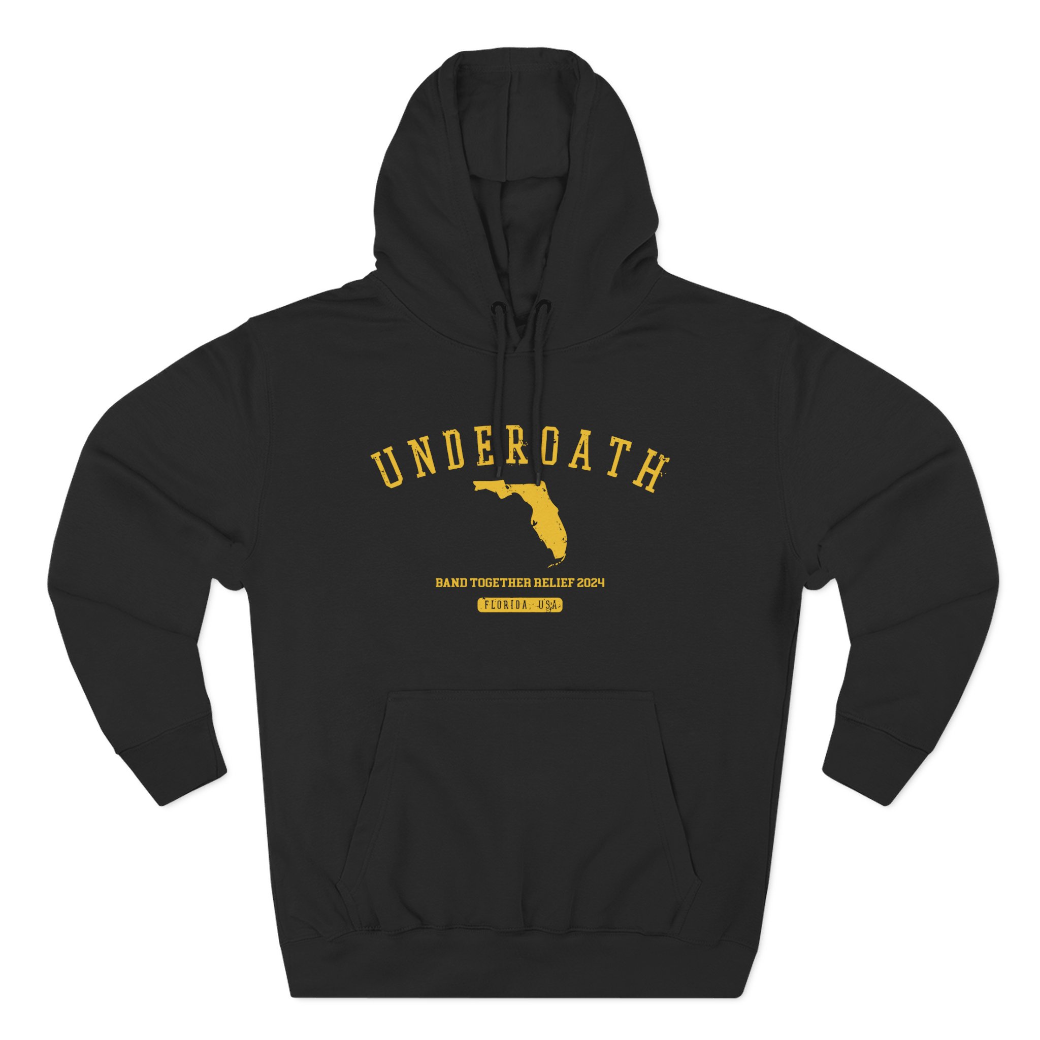 Underoath Three-Panel Fleece Hoodie