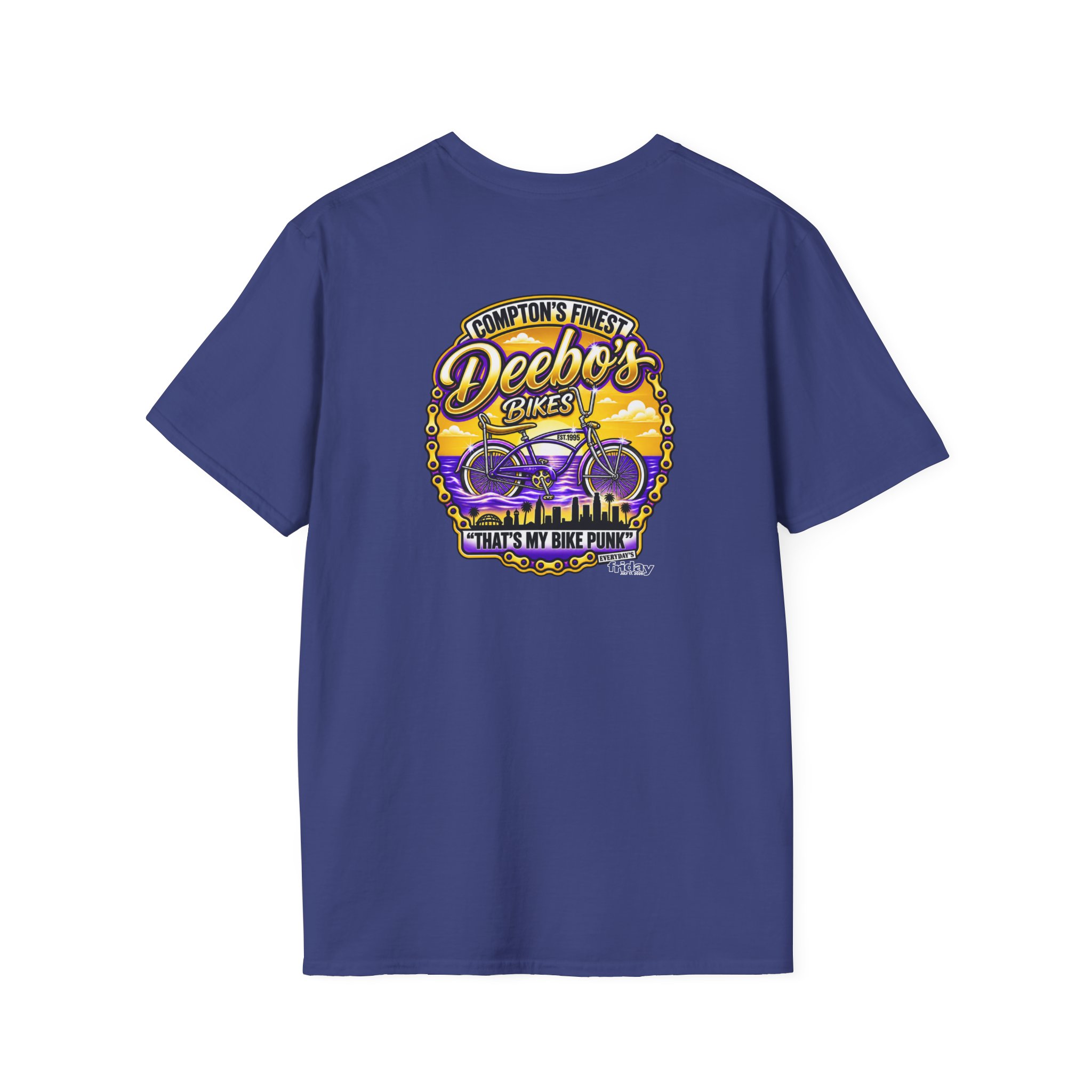 Ice Cube Deebo's Bikes Unisex Softstyle T-Shirt - Image 20
