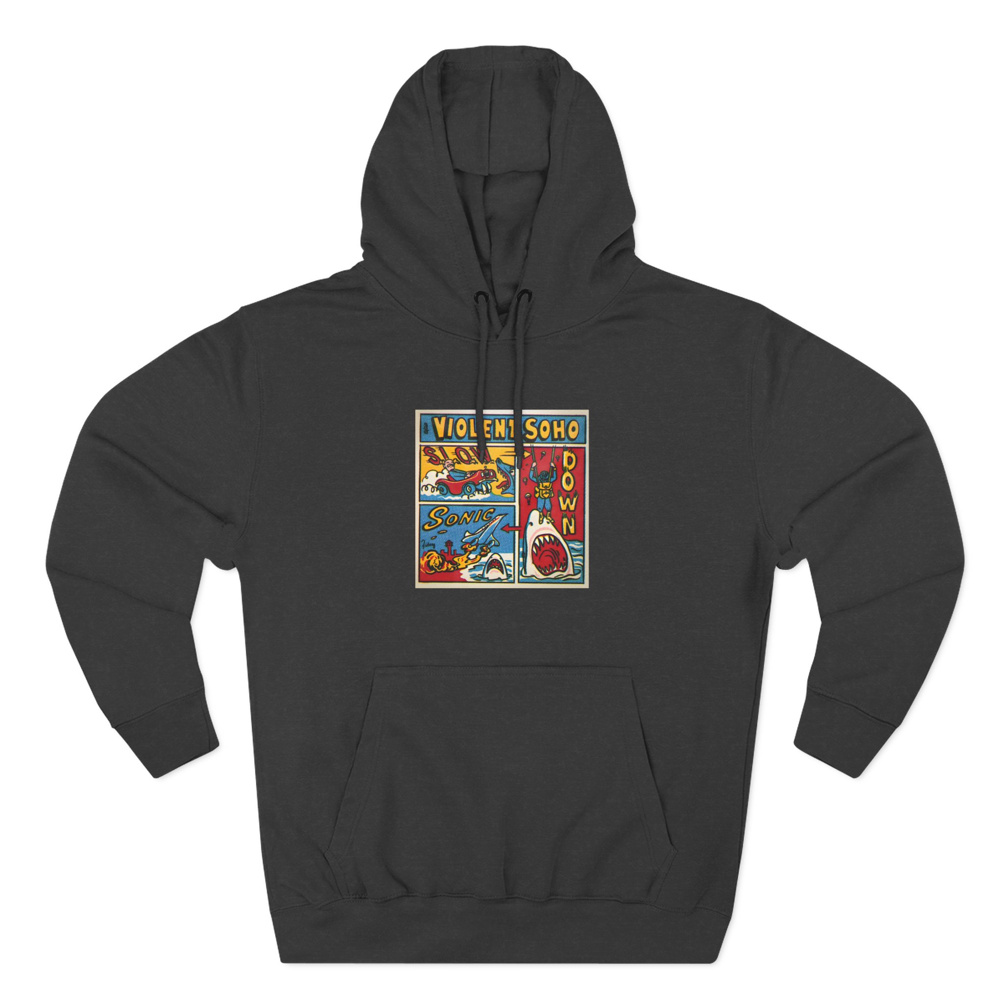 Violent Soho Slow Down Sonicv Three-Panel Fleece Hoodie