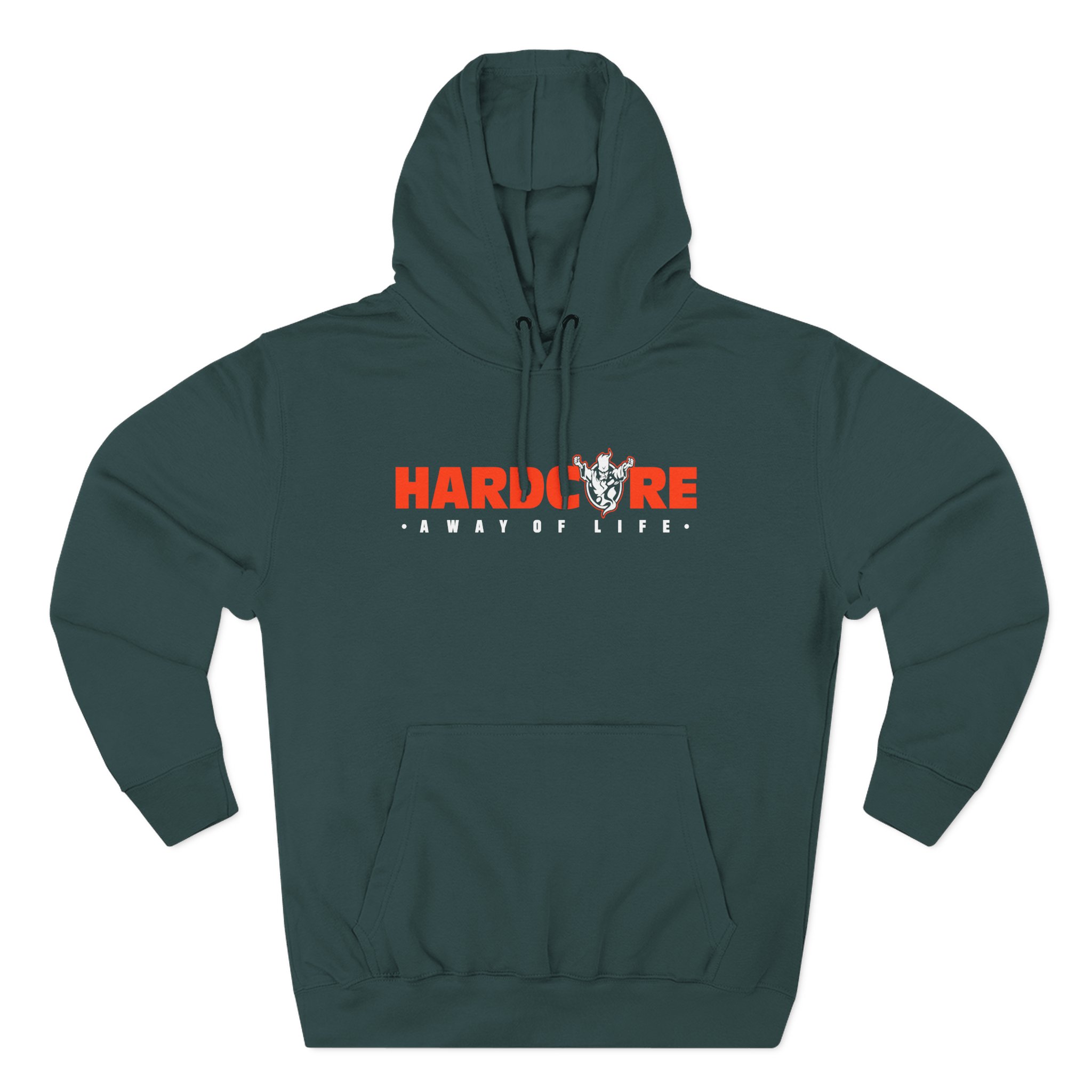 Thunderdome Hardcore Away of Life Three-Panel Fleece Hoodie - Image 5