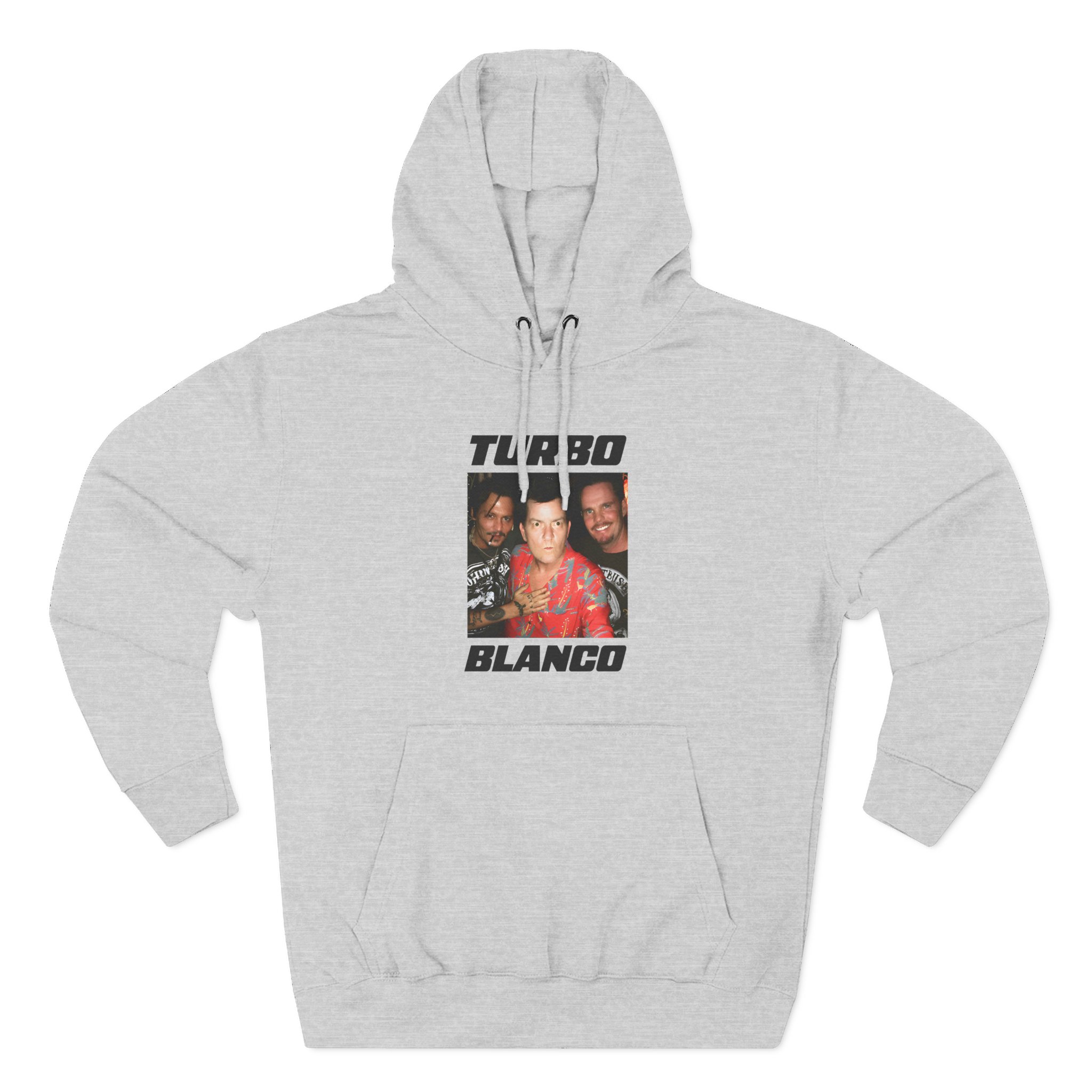 Chris Lorenzo Turbo Blanco Three-Panel Fleece Hoodie - Image 3