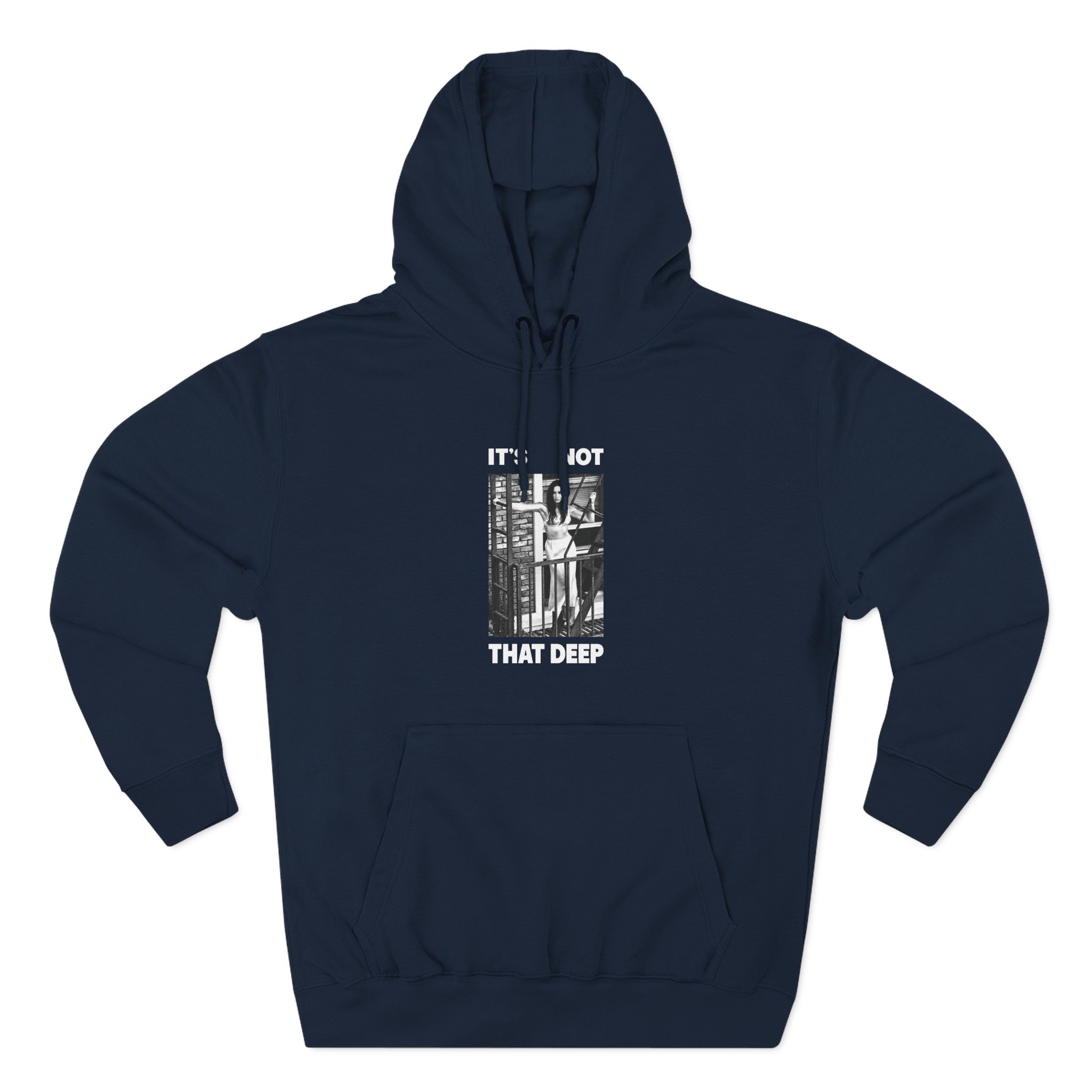 D L It’s Not That Deep Tour Three-panel Fleece Hoodie - Image 9