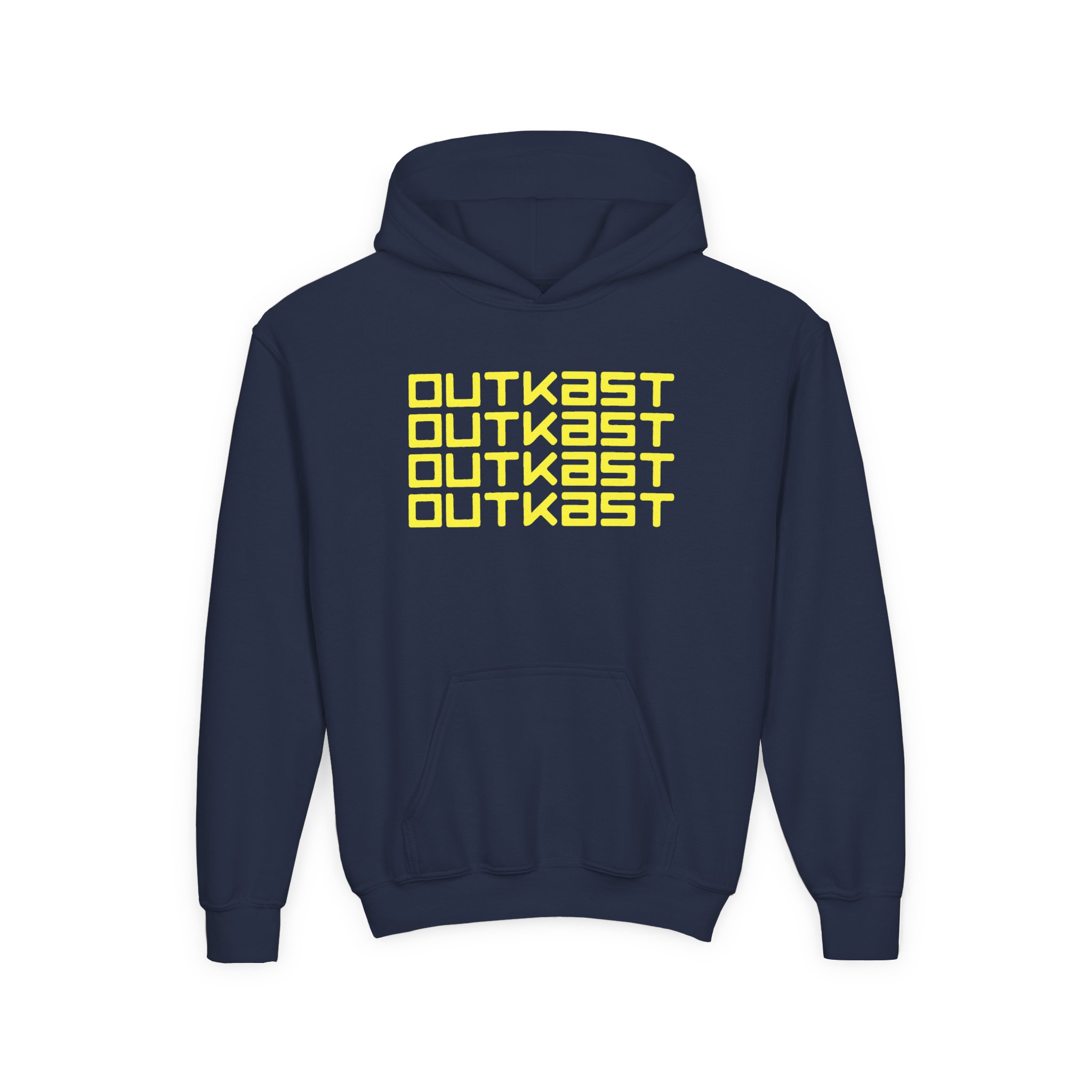 Youth Outkast Logo Repeat Heavy Blend Hooded Sweatshirt - Image 11