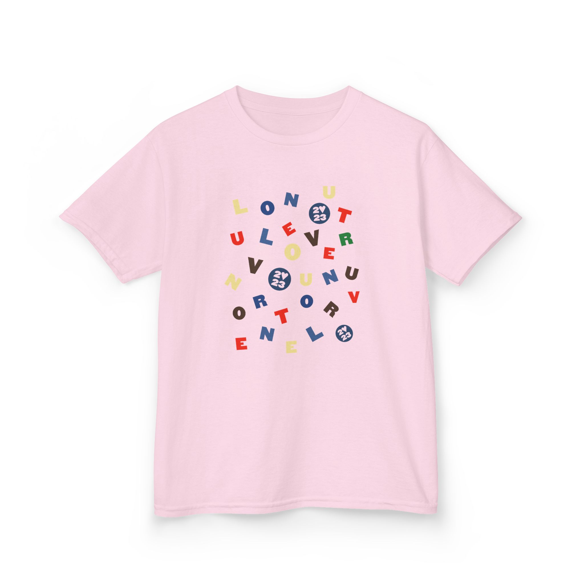Love on Tour Letras Kids Heavy Cotton™ Tee - Image 9