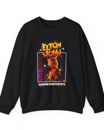 Ej Farewell Bennie and the Jets Retro Unisex Heavy Blend™ Crewneck Sweatshirt