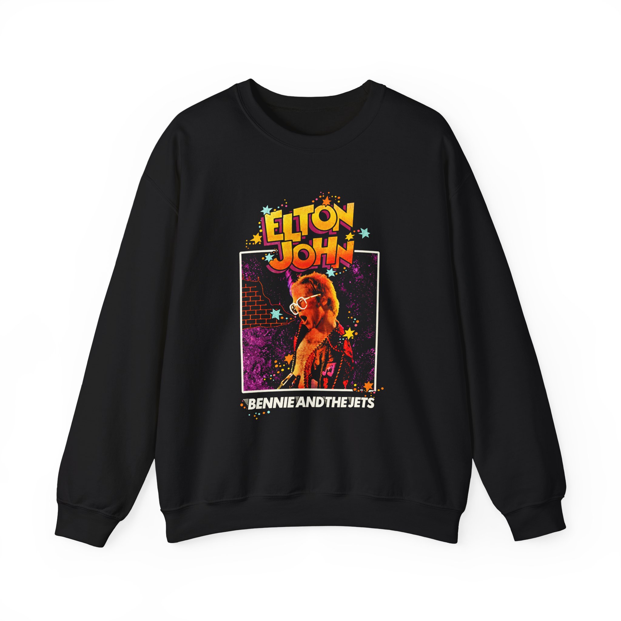 Ej Farewell Bennie and the Jets Retro Unisex Heavy Blend™ Crewneck Sweatshirt