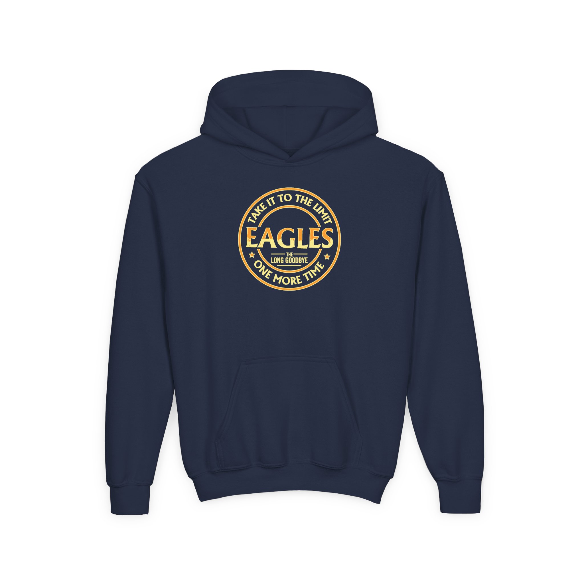 Youth The Eagles Take It to the Limit Heavy Blend Hooded Sweatshirt - Image 5