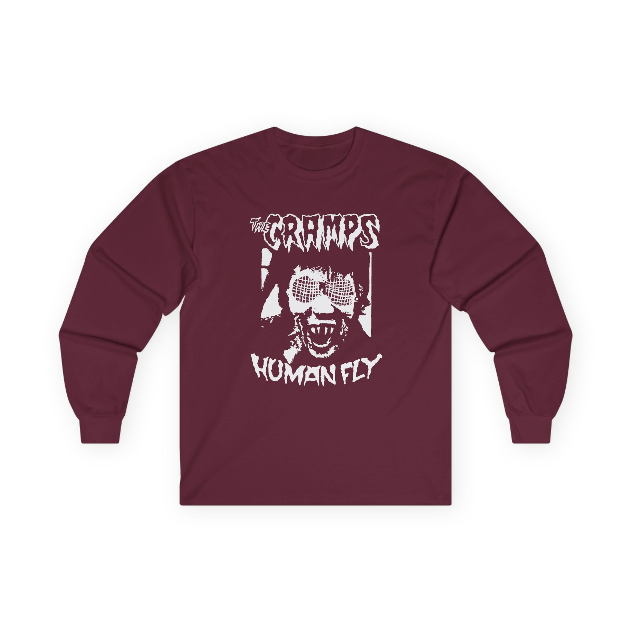 The Cramps Human Fly Unisex Ultra Cotton Long Sleeve Tee - Image 3
