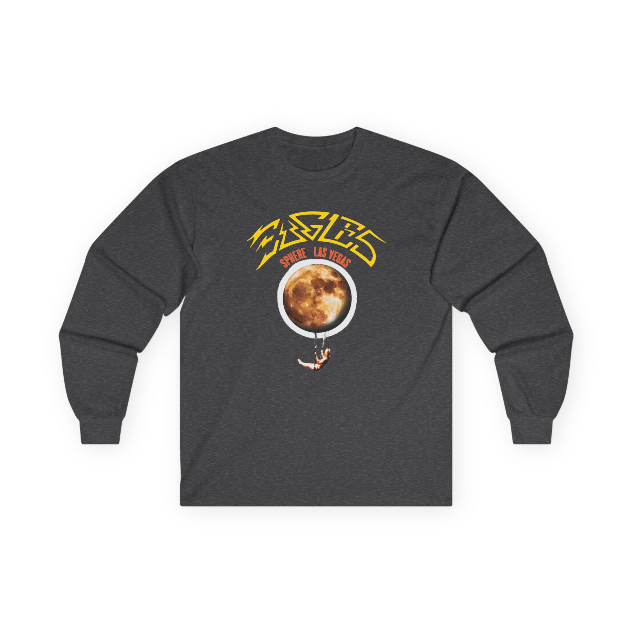 The Eagles Sphere Moon Trapeze Unisex Ultra Cotton Long Sleeve Tee - Image 7