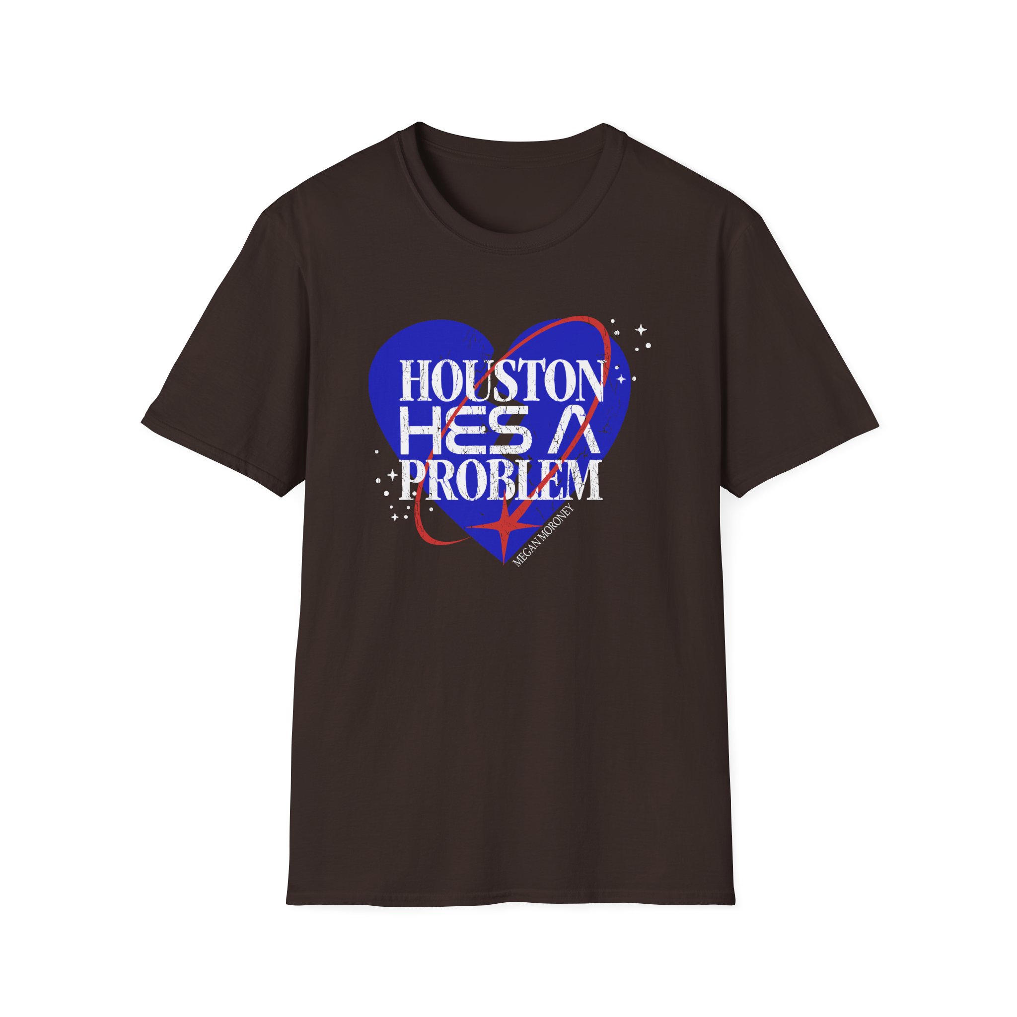 Megan Moroney Houston He's a Problem Unisex Softstyle T-shirt - Image 3