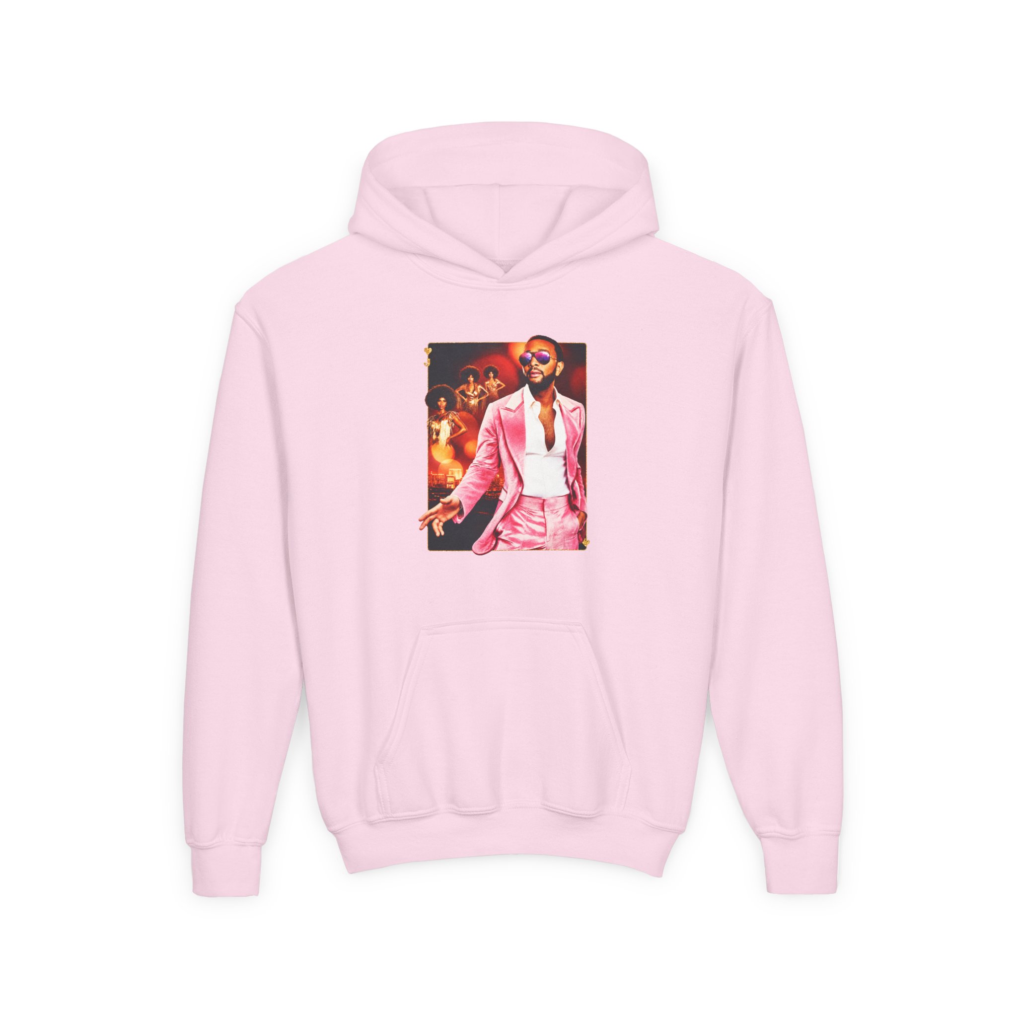 John Legend Love In Las Vegas Youth Heavy Blend Hooded Sweatshirt - Image 11