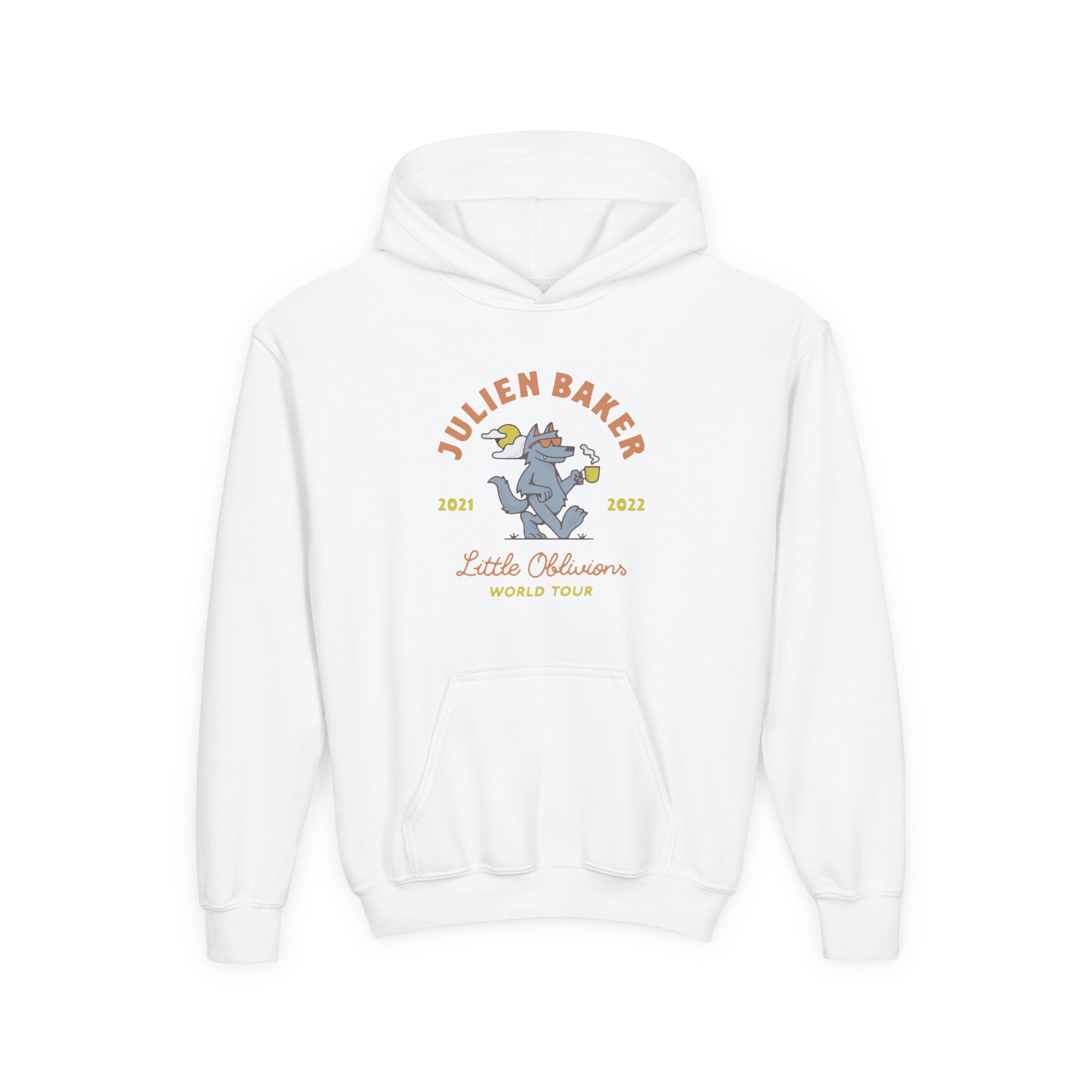 Julien Baker Little Oblivions World Tour Youth Heavy Blend Hooded Sweatshirt