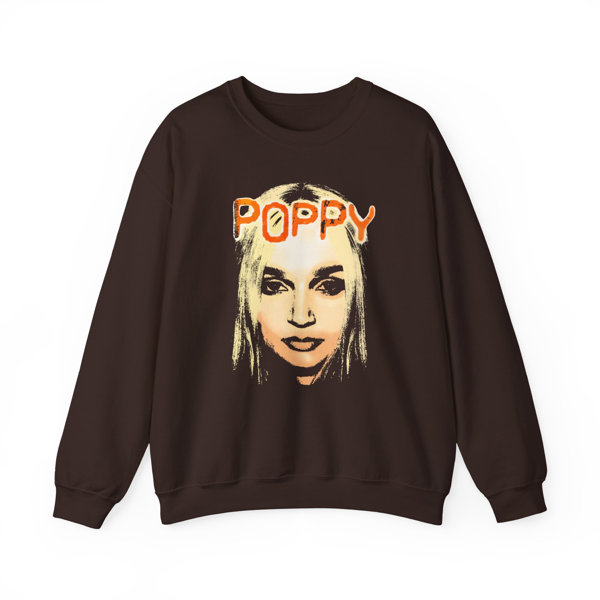 Poppy Demons Unisex Heavy Blend™ Crewneck Sweatshirt - Image 3