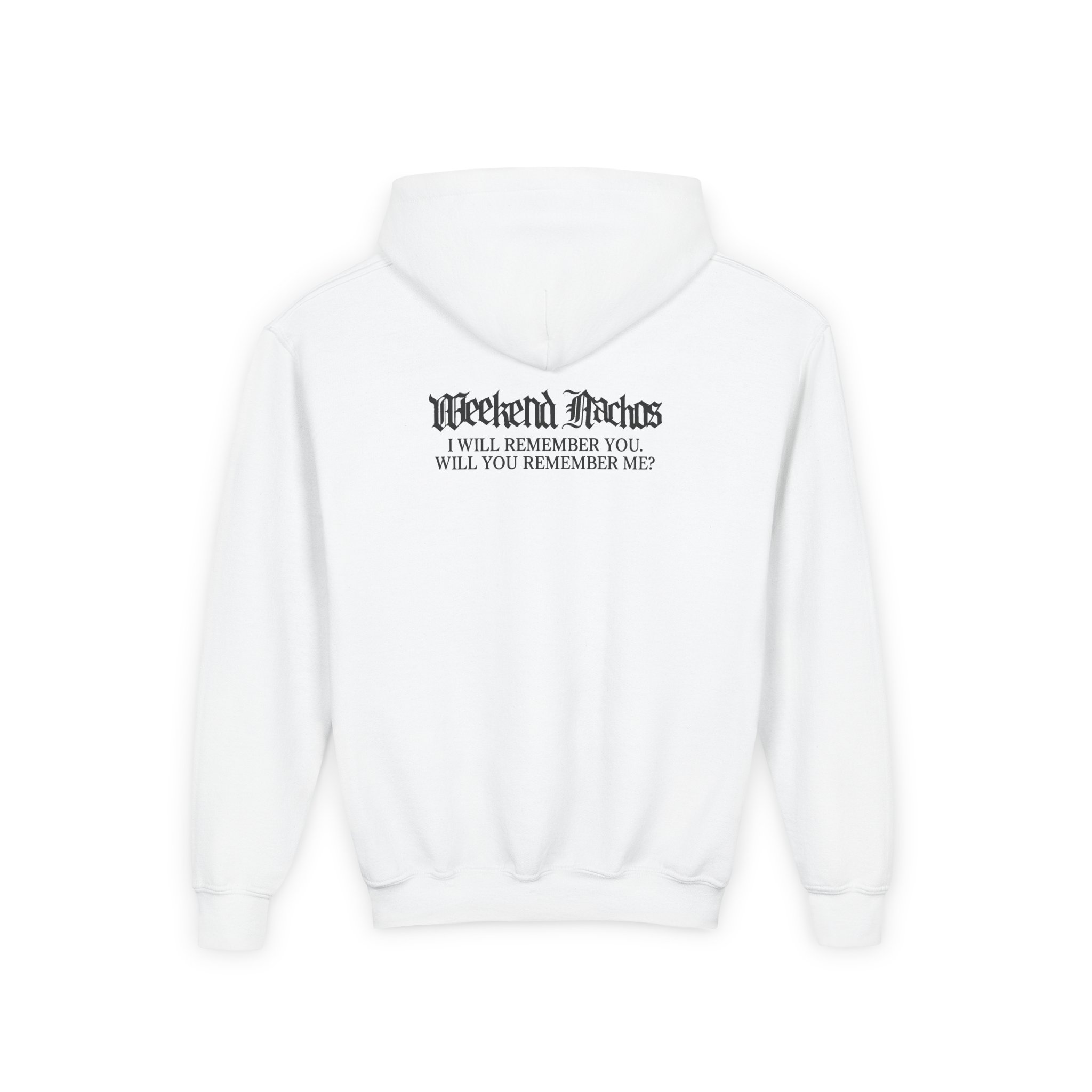 Youth Weekend Nachos Sarah Heavy Blend Hooded Sweatshirt - Image 2