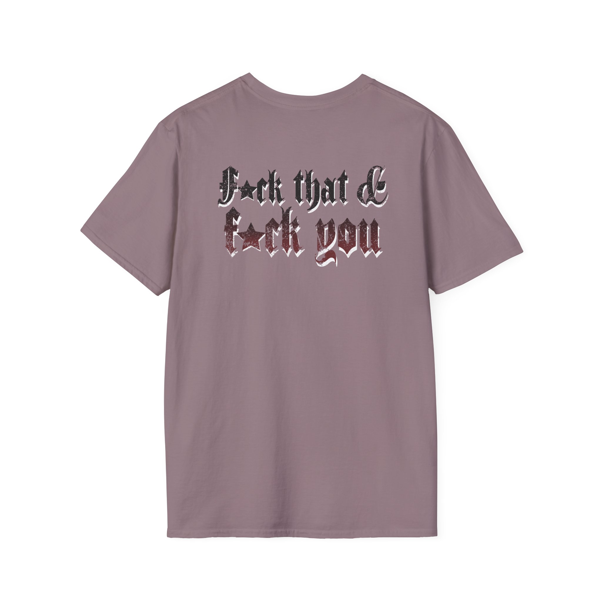 Hd F*ck You Unisex Softstyle T-Shirt - Image 20