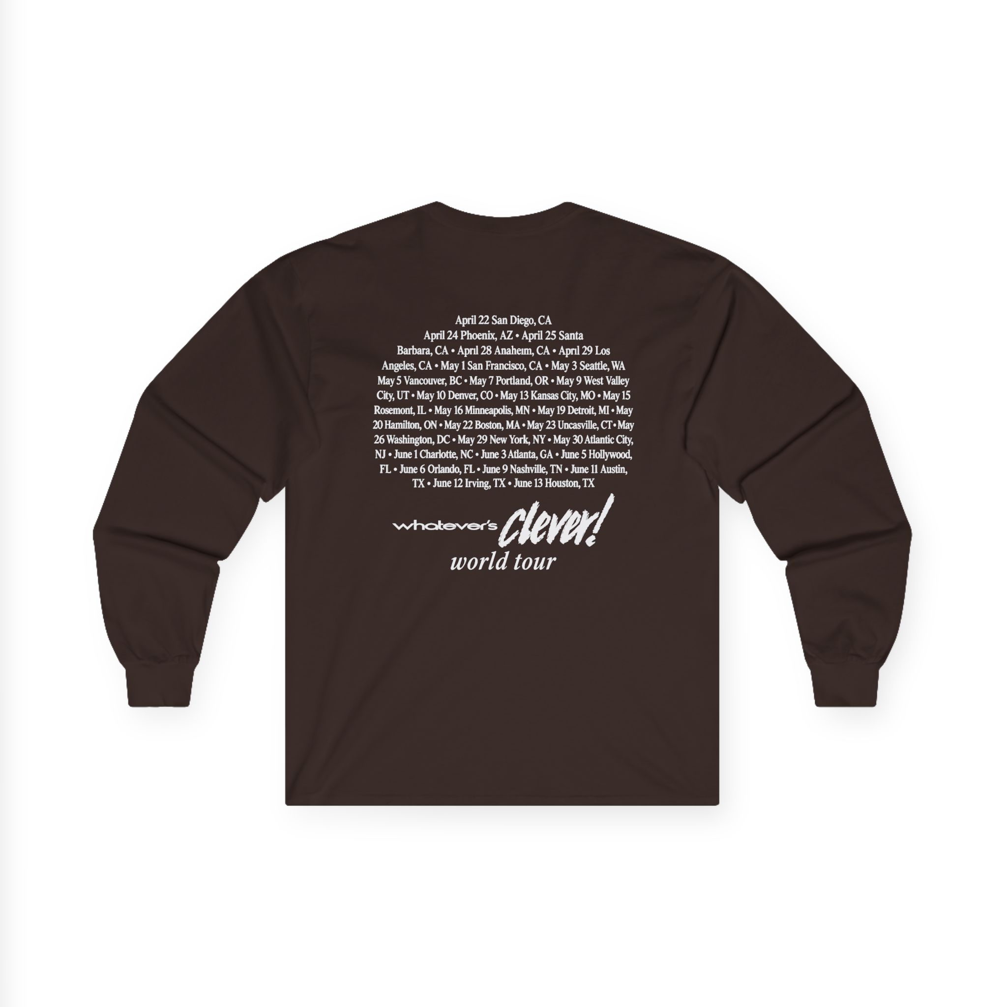 Charlie Puth Charlie Puth 2026 Tour Unisex Ultra Cotton Long Sleeve Tee - Image 6