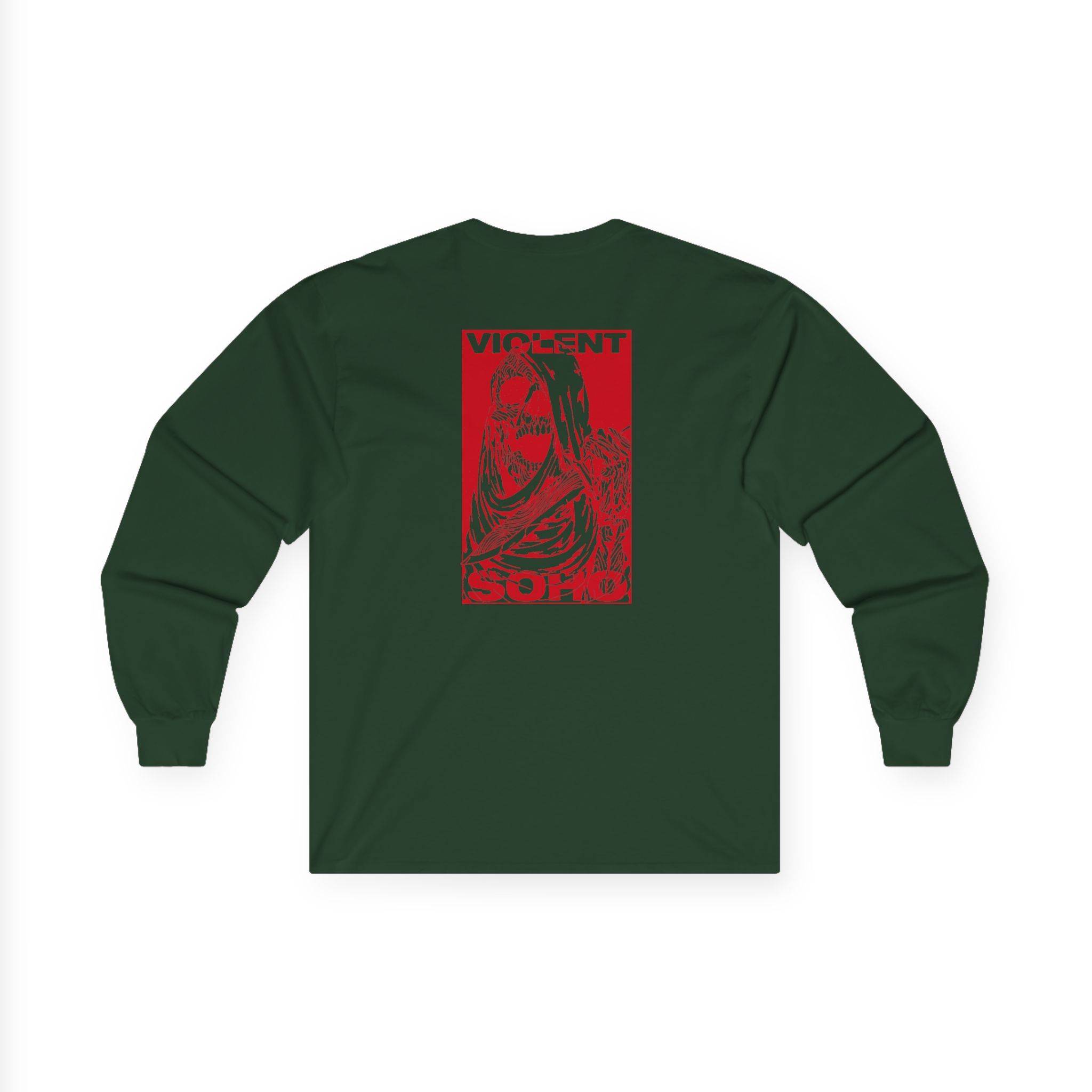 Violent Soho Skull Unisex Ultra Cotton Long Sleeve Tee - Image 18