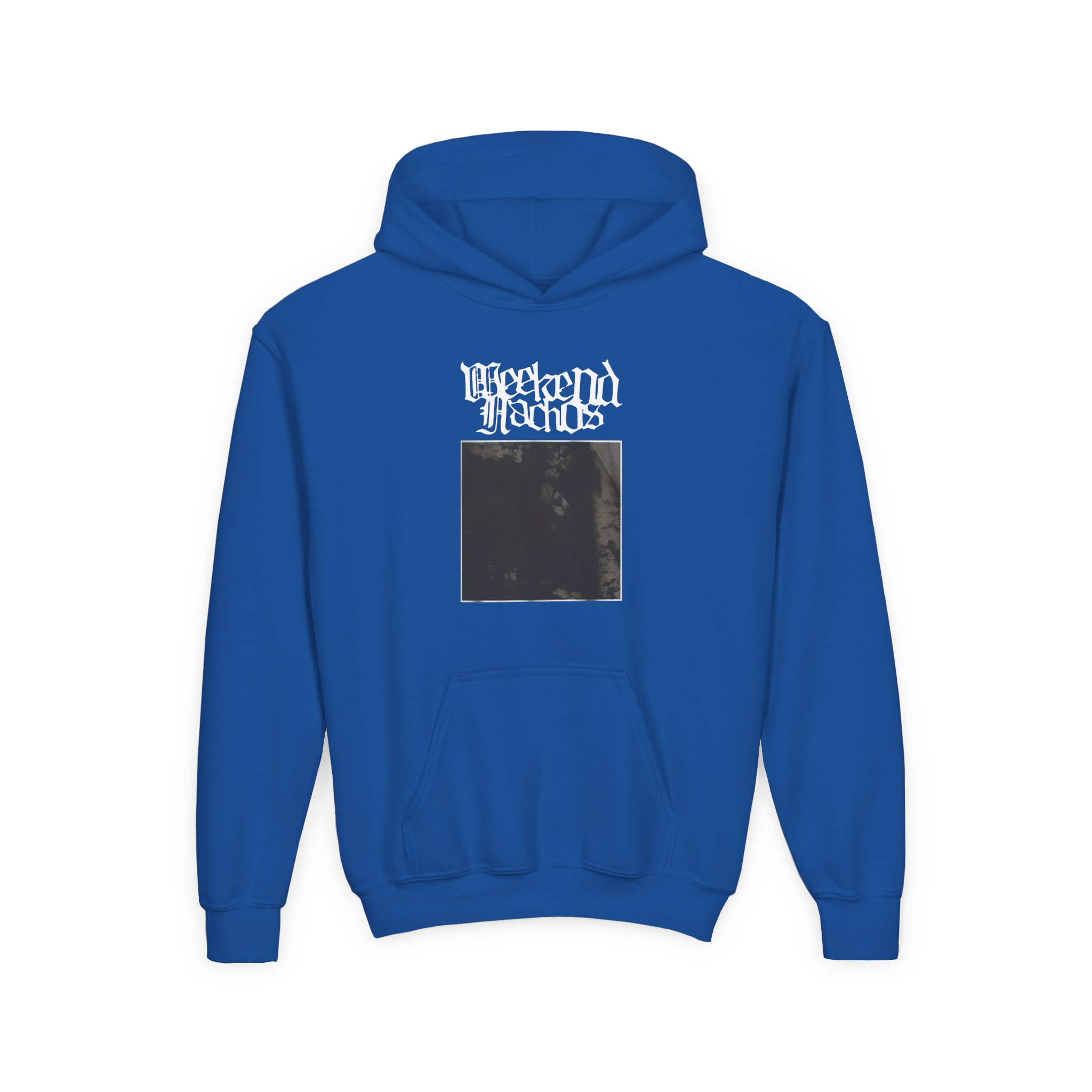 Youth Weekend Nachos Heavy Blend Hooded Sweatshirt - Image 7