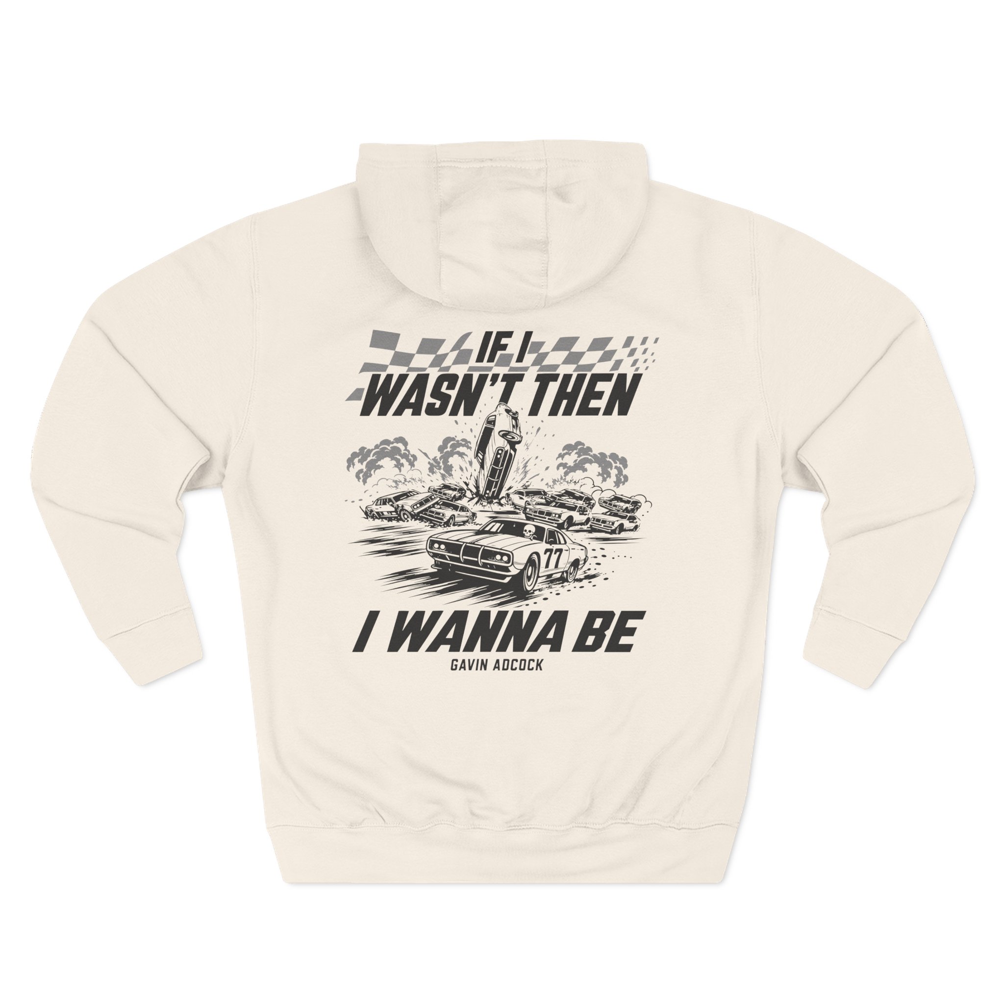 Gavin Adcock Wanna Be Three-Panel Fleece Hoodie - Image 4