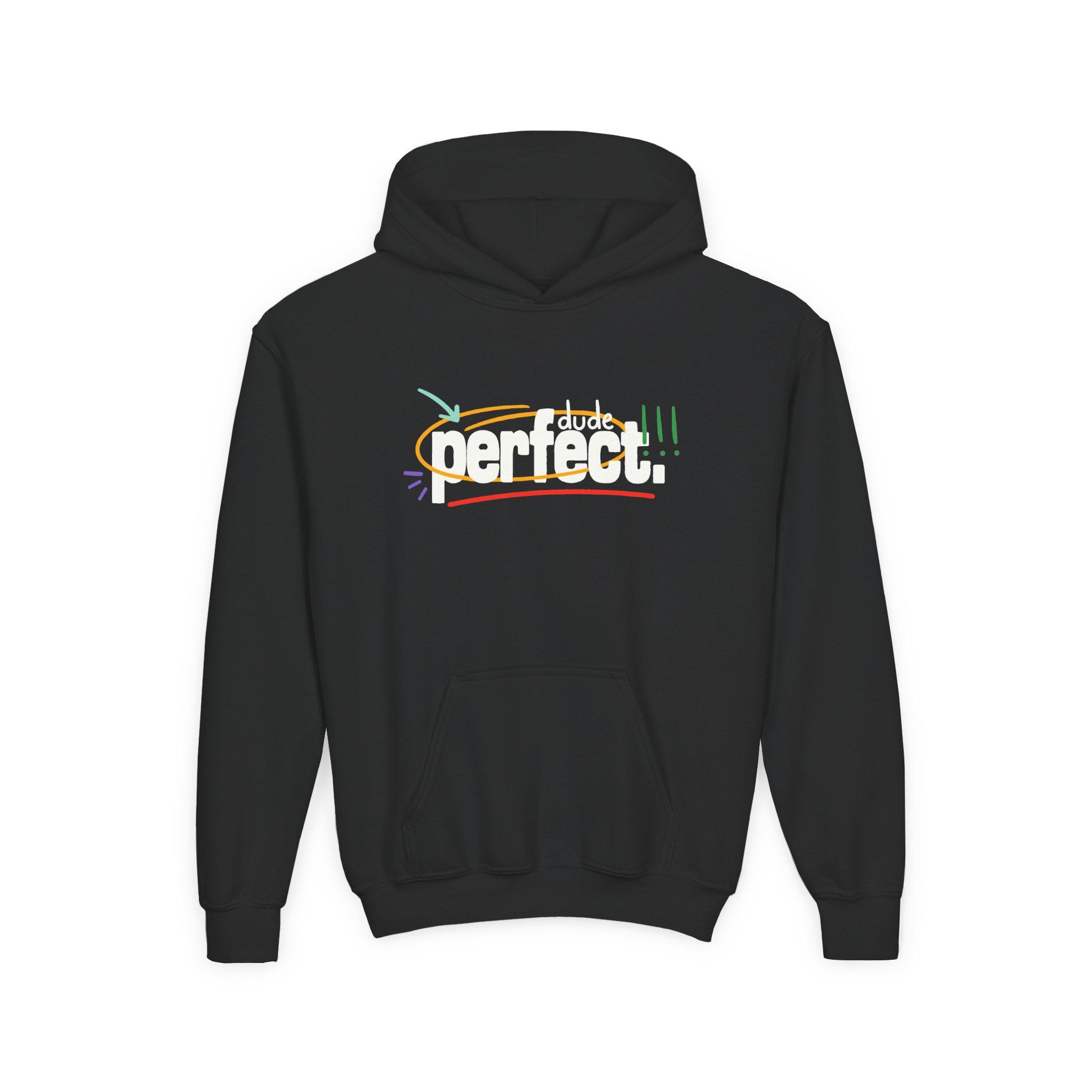 Dude Perfect Youth Heavy Blend Hooded Sweatshirt