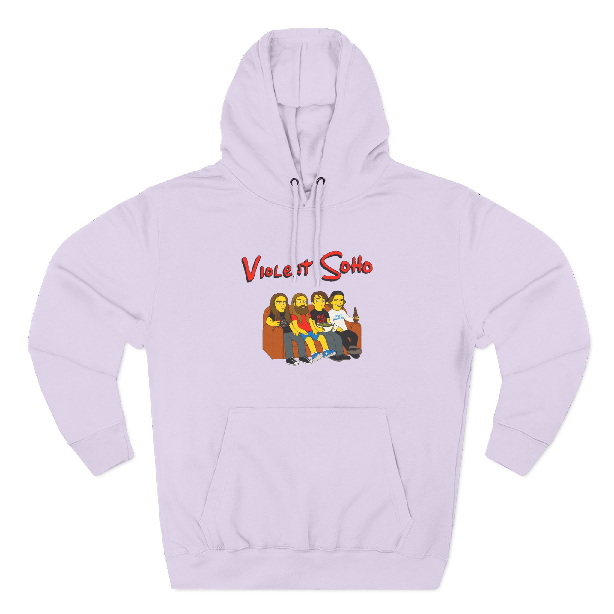 Violent Soho Springfield 4122 Three-Panel Fleece Hoodie - Image 19