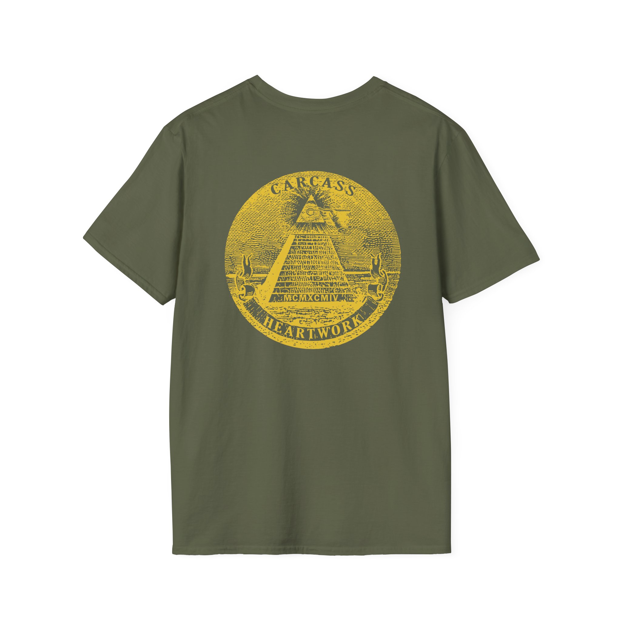 Carcass Heartwork Unisex Softstyle T-Shirt - Image 10