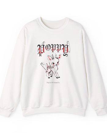 Poppy Deer Unisex Heavy Blend™ Crewneck Sweatshirt