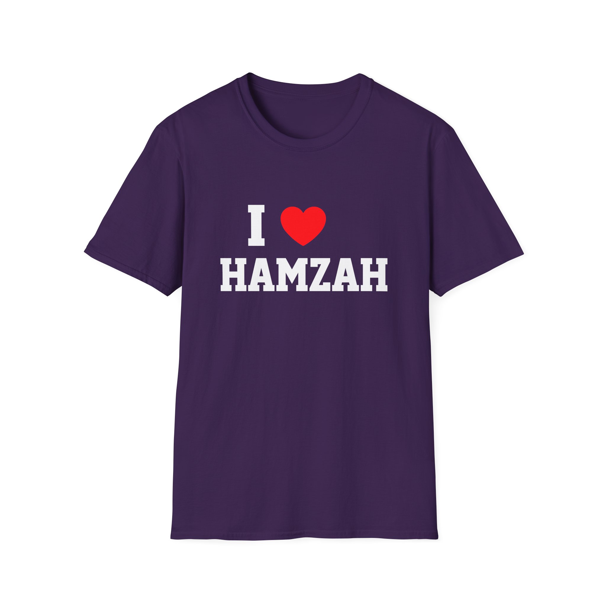 Hamza Love Unisex Softstyle T-Shirt - Image 25