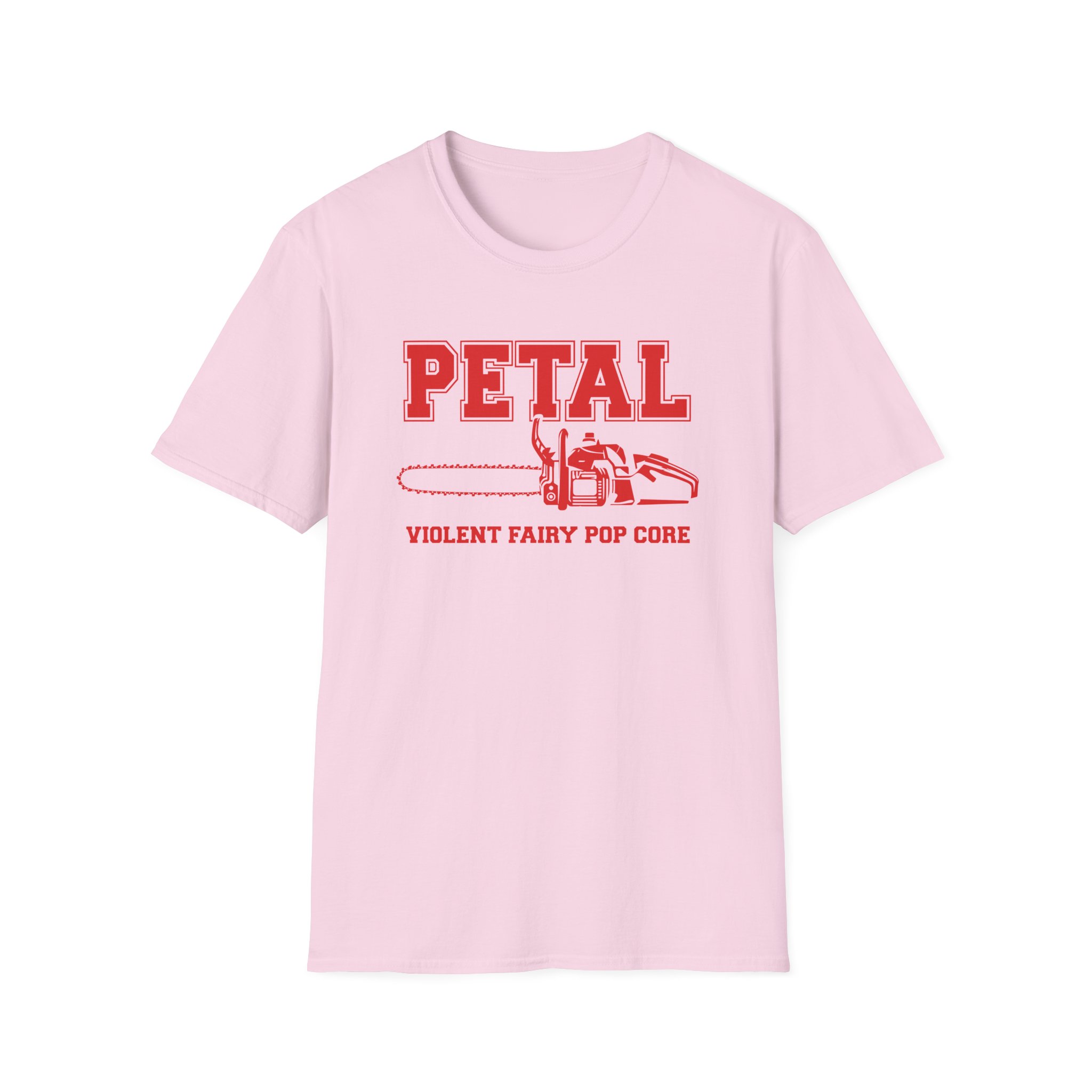 AG petal chainsaw Unisex Softstyle T-Shirt - Image 15