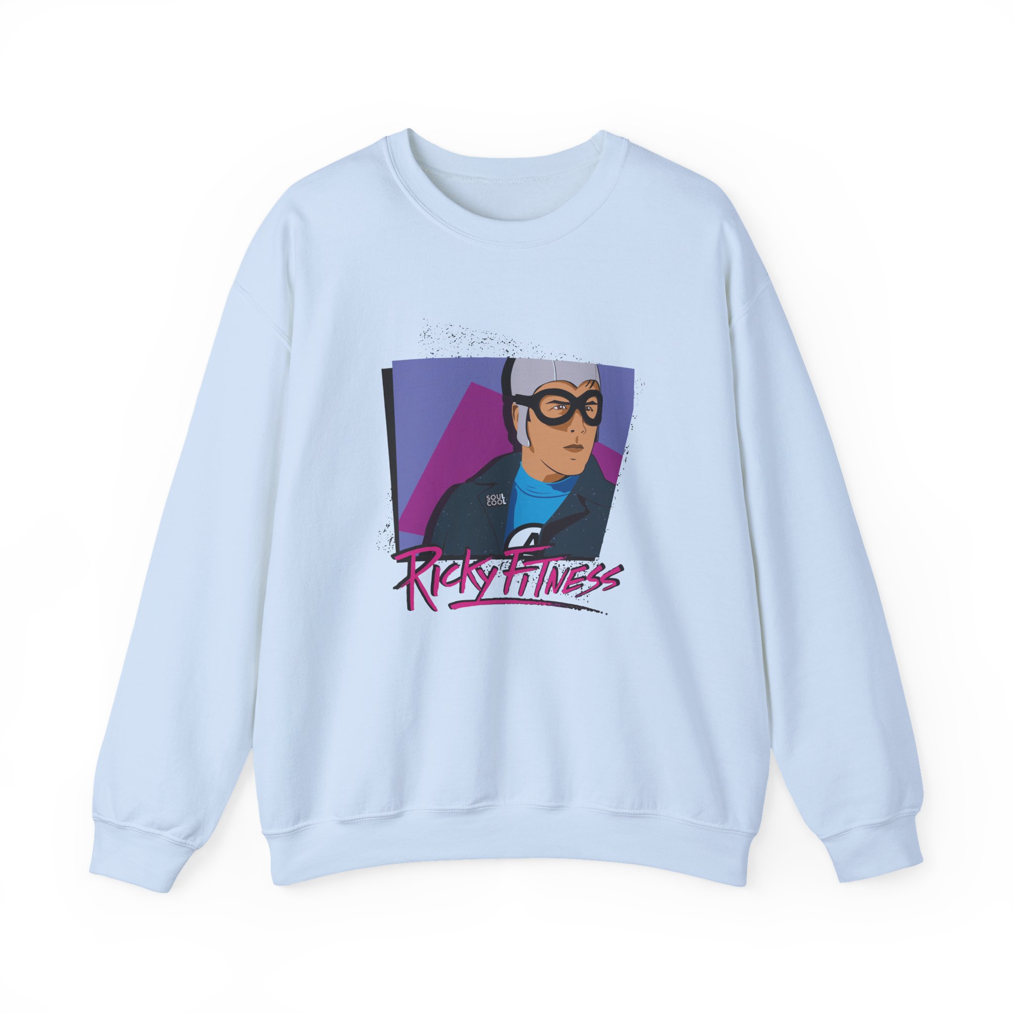 The Aquabats Ricky Fitness Soul Cool Unisex Heavy Blend™ Crewneck Sweatshirt - Image 11