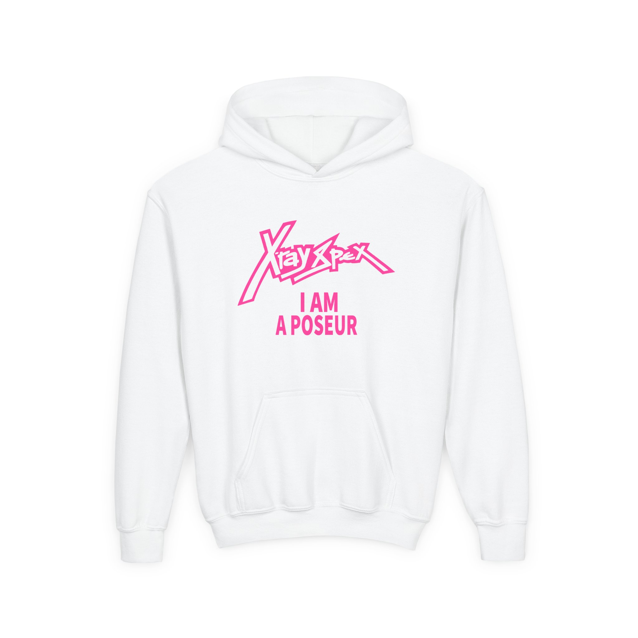 X-ray Spex I Am Aposeur Youth Heavy Blend Hooded Sweatshirt - Image 3