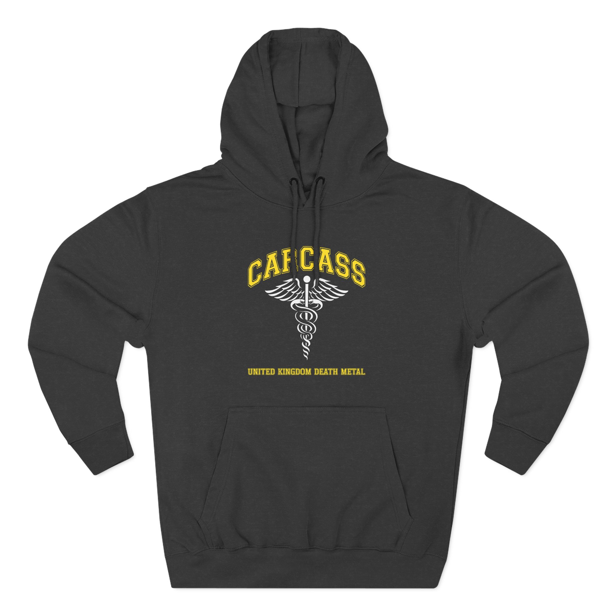 Carcass UKDM Three-Panel Fleece Hoodie - Image 3