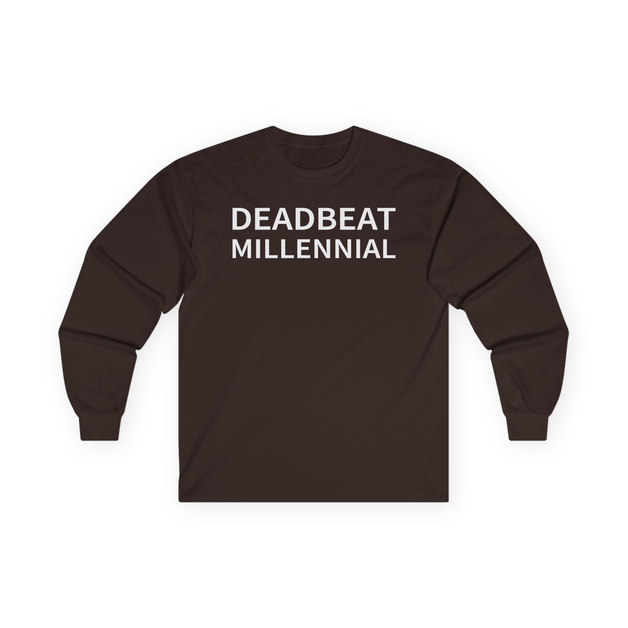 The Snuts Deadbeat Millennial Unisex Ultra Cotton Long Sleeve Tee - Image 5