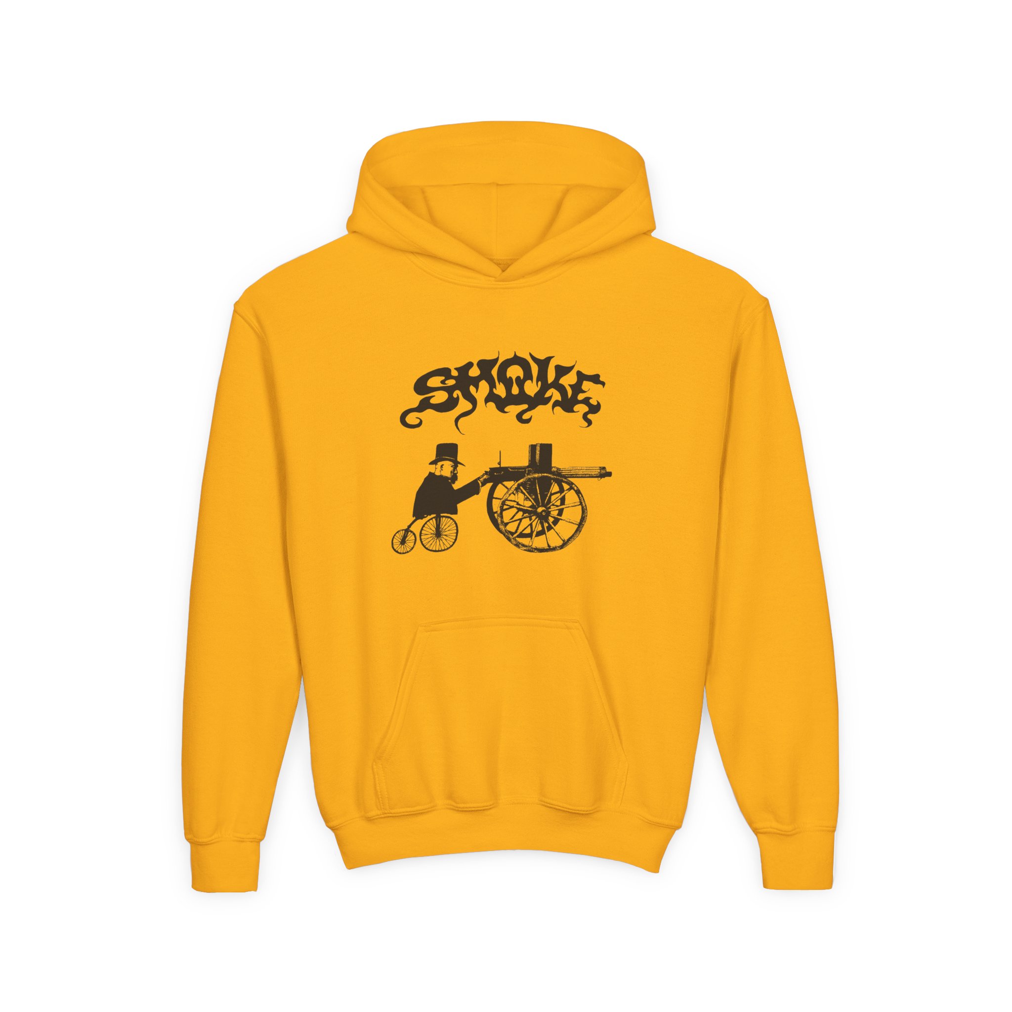 Smoke Gunner Youth Heavy Blend Hooded Sweatshirt - Image 5